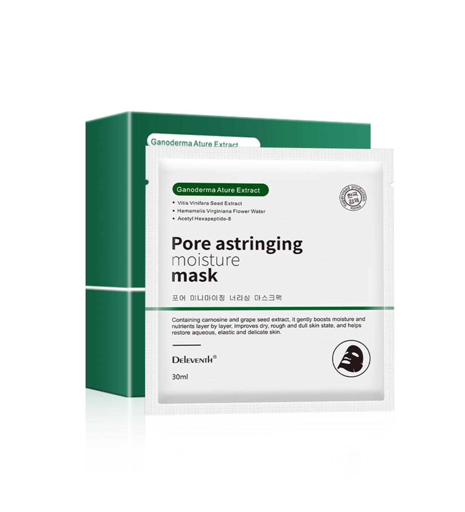 DEleventh Korean Lactobionic Acid Facial Mask 30ml 10pcs | Deep Cleansing Moisturizing Anti-Aging & Anti-Acne Treatment - Shop Internationally - Buy Online on GoSupps.com