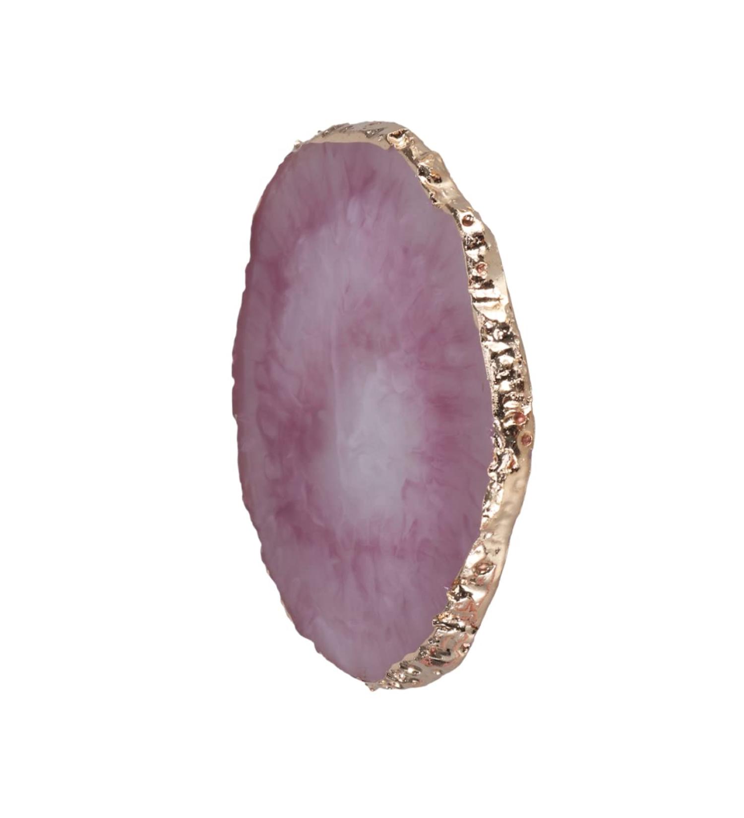  Mikinona Mikinona Cosmetic Mixing Palette Eyeshadow Palette Makeup Palette Resin Coaster Resin Tray Paint Holder Round Purple Tray Nail Frame - Buy Online on GoSupps.com