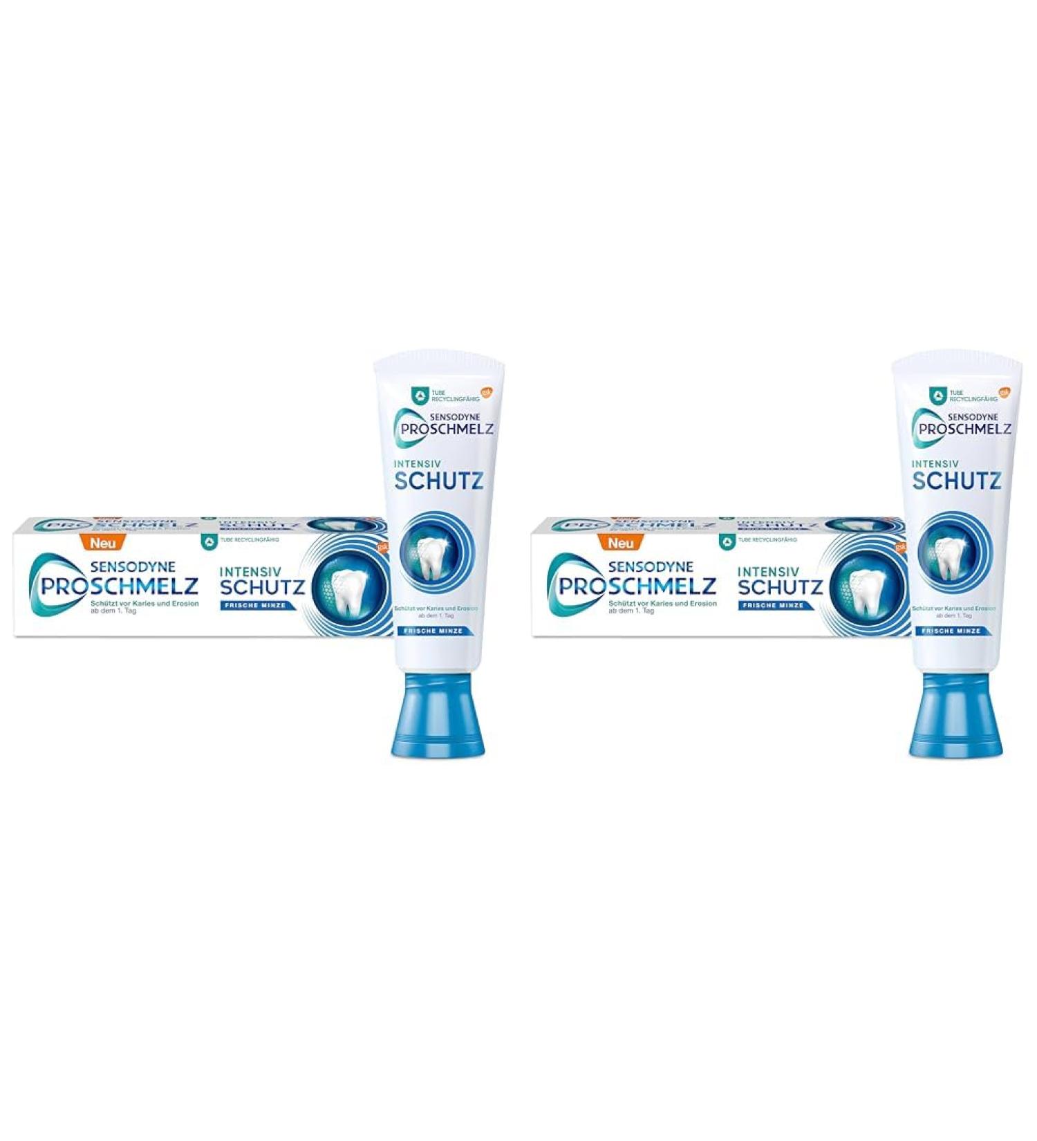 Sensodyne ProEnamel Intensive Protection Toothpaste 75ml - Daily Enamel Care (Pack of 2) - International Shipping - Buy Online on GoSupps.com