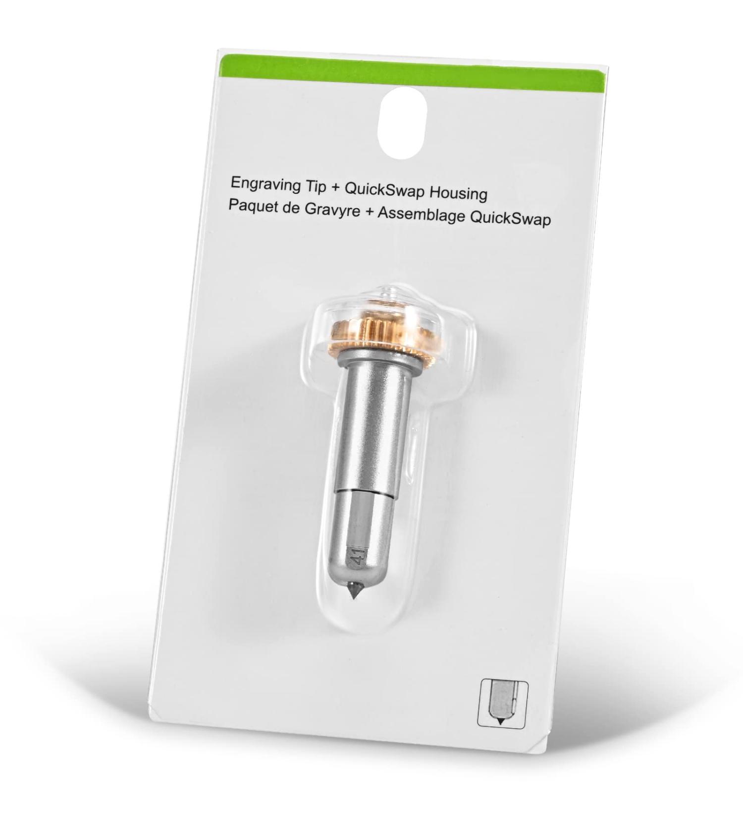 Premium Carbide Engraving Tip + QuickSwap Housing for Cricut Maker/Maker 3 - Ideal for Glass, Acrylic, Metal & More - Buy Online on GoSupps.com