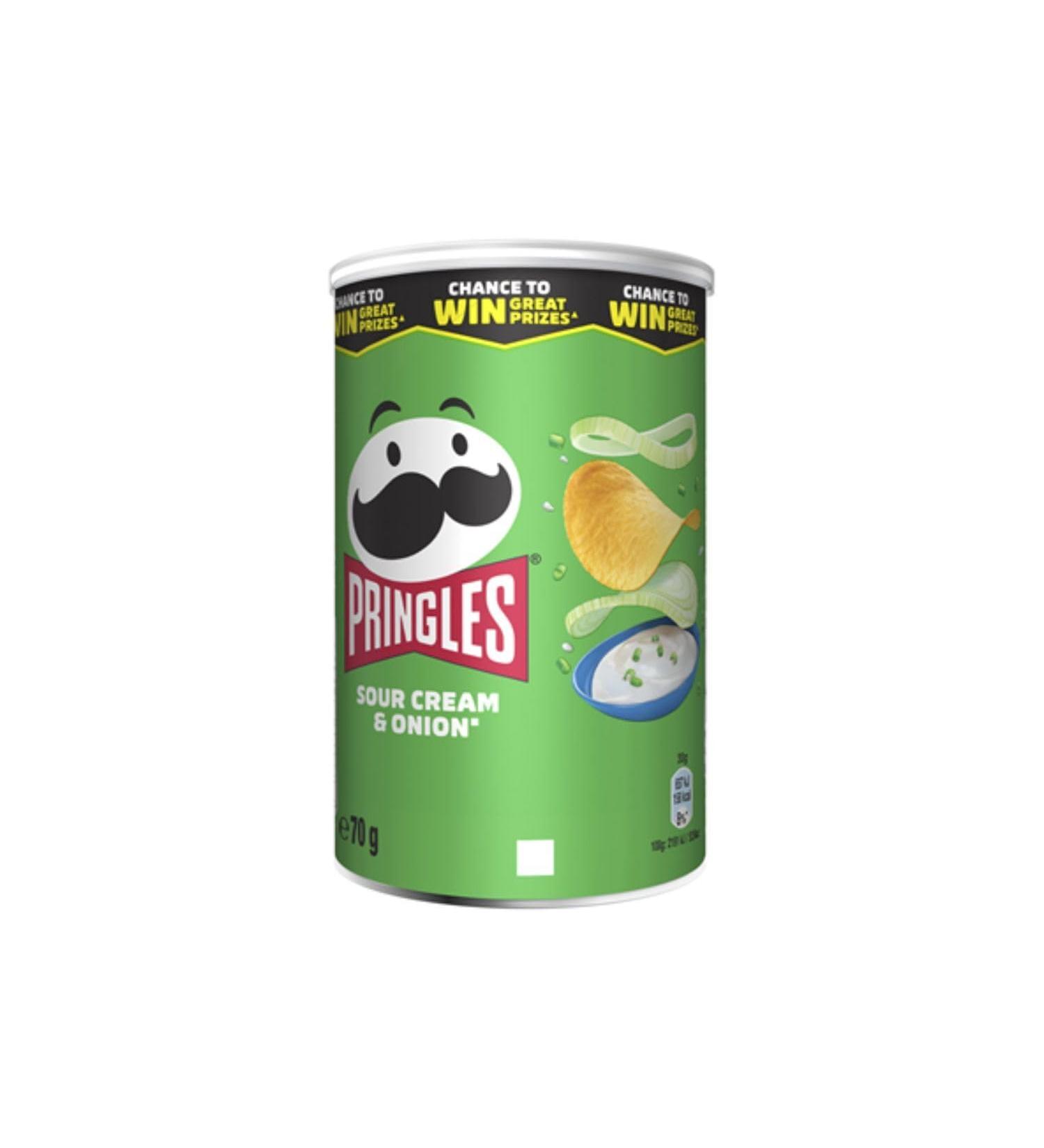 Sour cream & onion crisps 12 x 70g