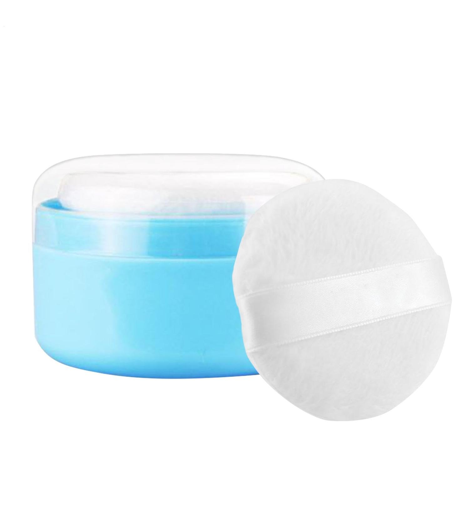 Houppette poudre et r cipient pour le corps Bo te d poussi rage l g re pour le corps et le bain id ale pour les femmes et les b b s - Buy Online on GoSupps.com