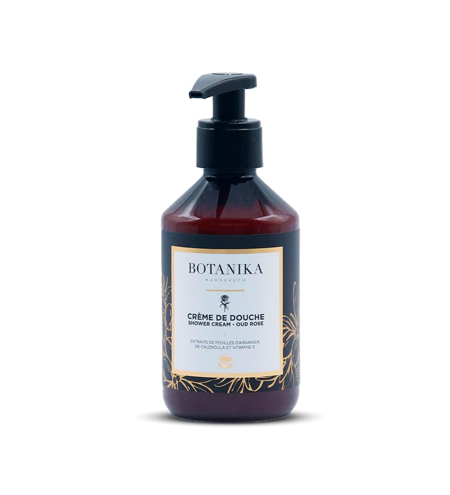 Botanika Marrakech BOTANIKA - OUD ROSE SHOWER CREAM 250ml - ARGAN LEAF CALENDULA - MOROCCO