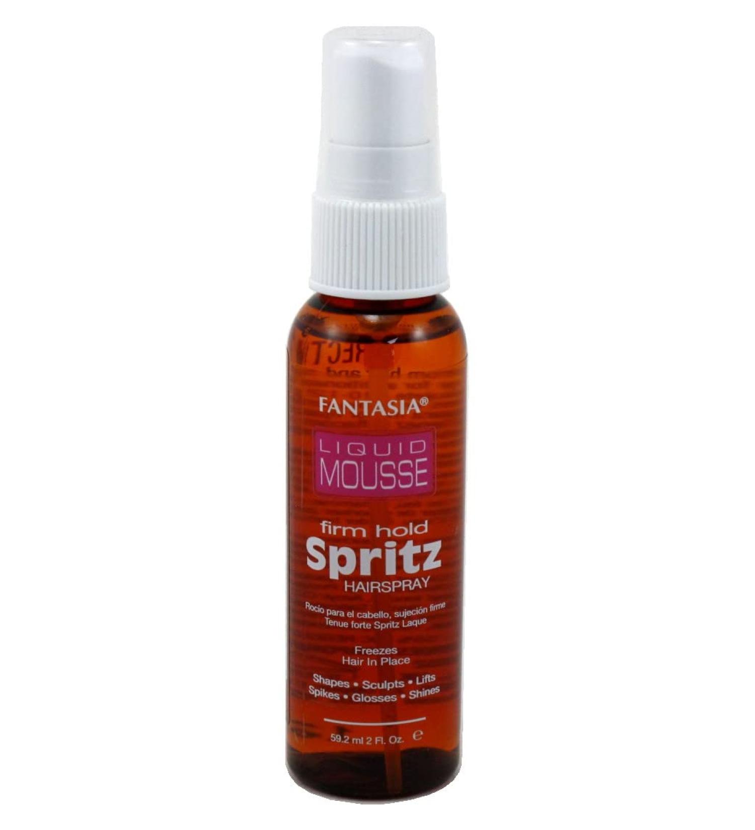 Fantasia Liquid Mousse Spritz - 2 Ounce Firm (12 Pack) for All Hair Types | International Shipping Available - Buy Online on GoSupps.com