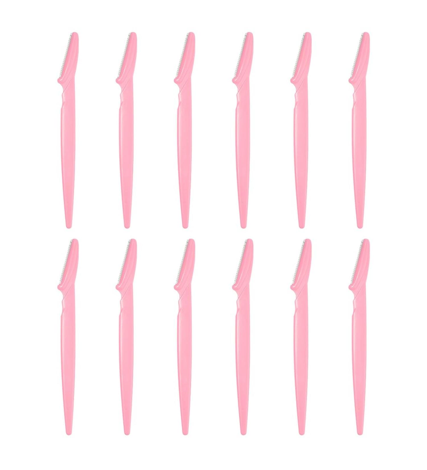 Xujlrl 12-Piece Face Razors for Women | Professional Dermaplaning Tools for Hair Removal & Gentle Skin Peeling - Buy Online on GoSupps.com