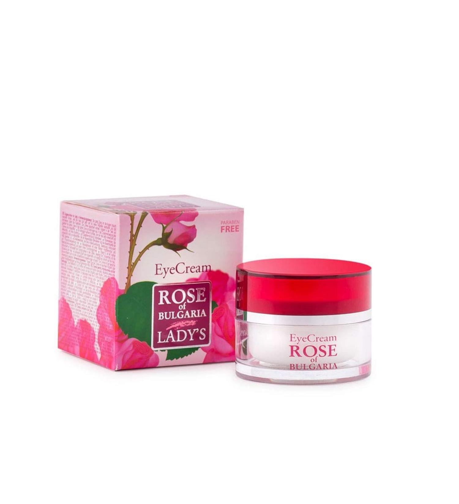 Biofresh Anti-Wrinkle Eye Cream with Natural Rose Water | Paraben-Free & Sensitive Skin Friendly | 25ml - Buy Online on GoSupps.com