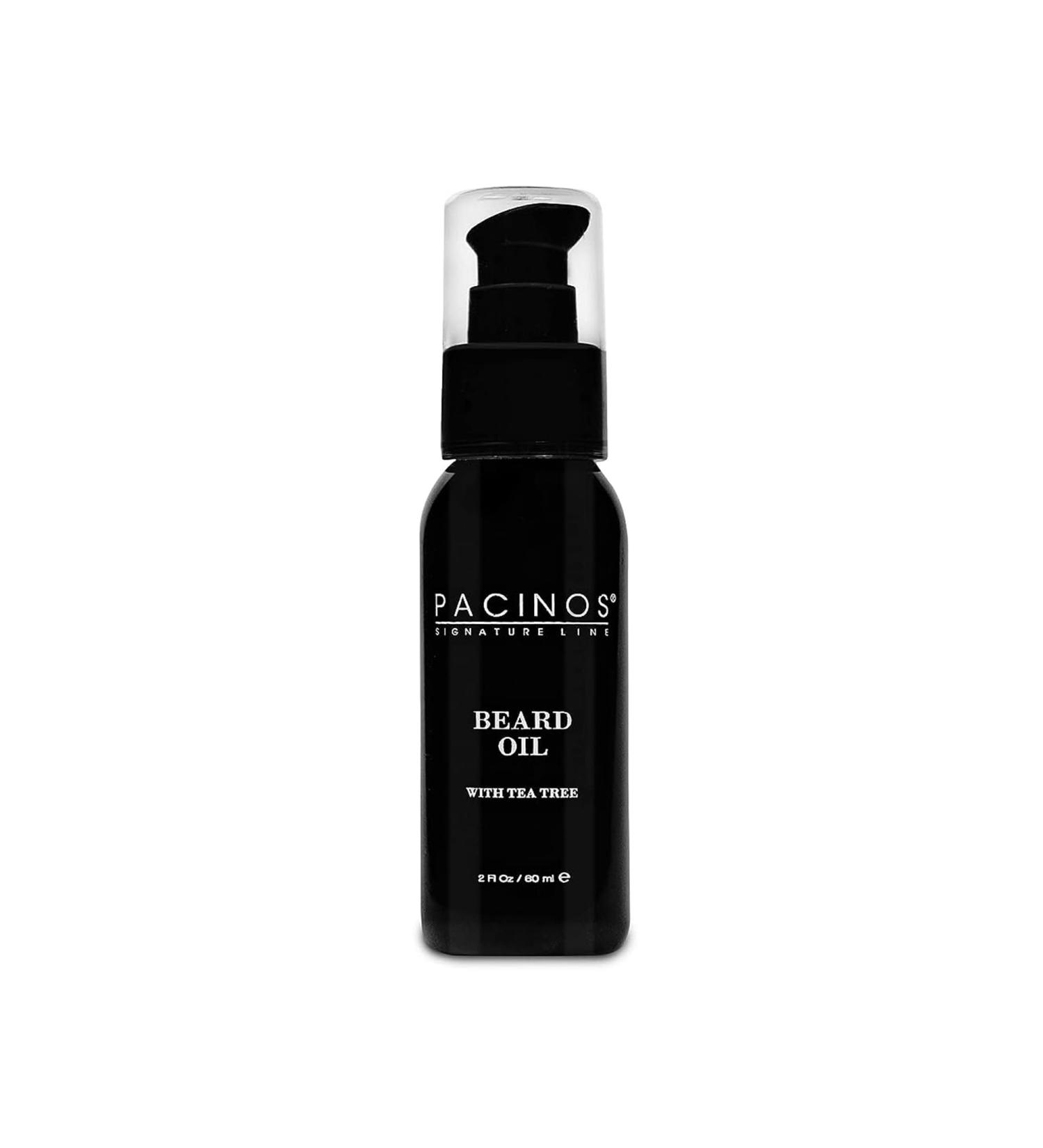 Pacinos Beard Oil - Frizz-Free Beard Care Relieves Itching Promotes Growth & Shine with Essential Oils - Buy Online on GoSupps.com
