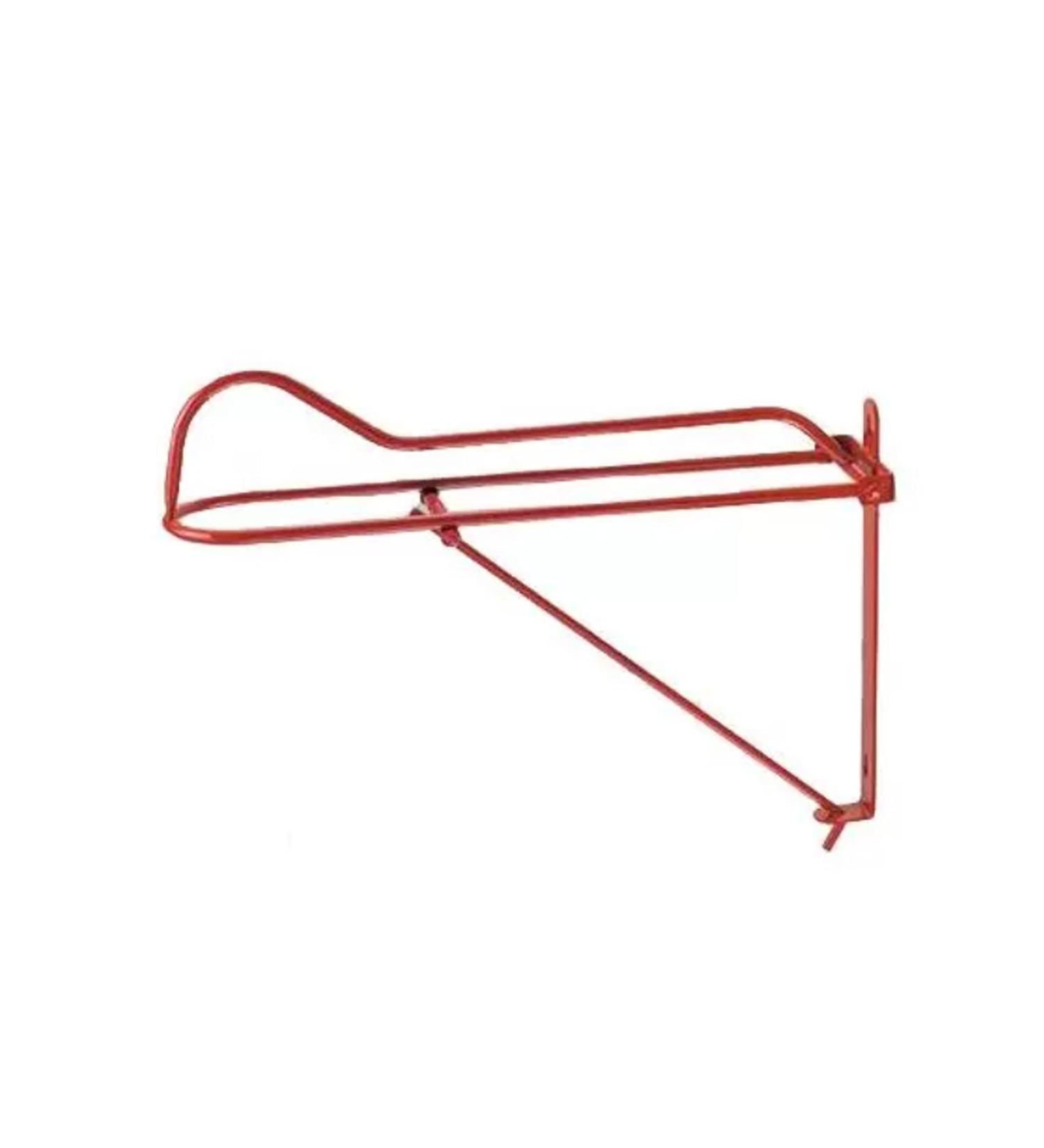 Tosoni Selleria foldable saddle holder for western saddles saddle holder made of resistant material ideal for the stable to protect the saddle from bumps dirt and scratch (red)