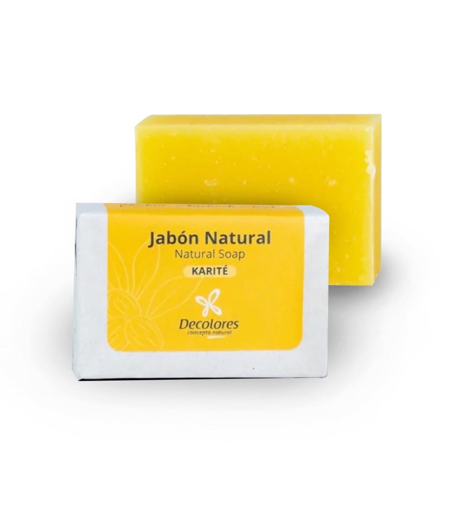  Decolores Decolores | Natural Shea Butter Soap | 100g | Solid Soap | Natural and Handmade Soaps | Facial and Body Use | Nourishing | Softens Your Skin | Moisturizes and Firms - Buy Online on GoSupps.com