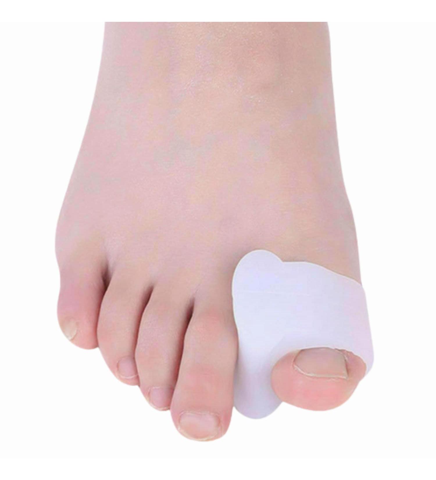 ERINSHOP Toe Separators - Big Toe Alignment Spacers for Bunions - Bunion Relief for Men and Women - 1 Pair White - Buy Online on GoSupps.com