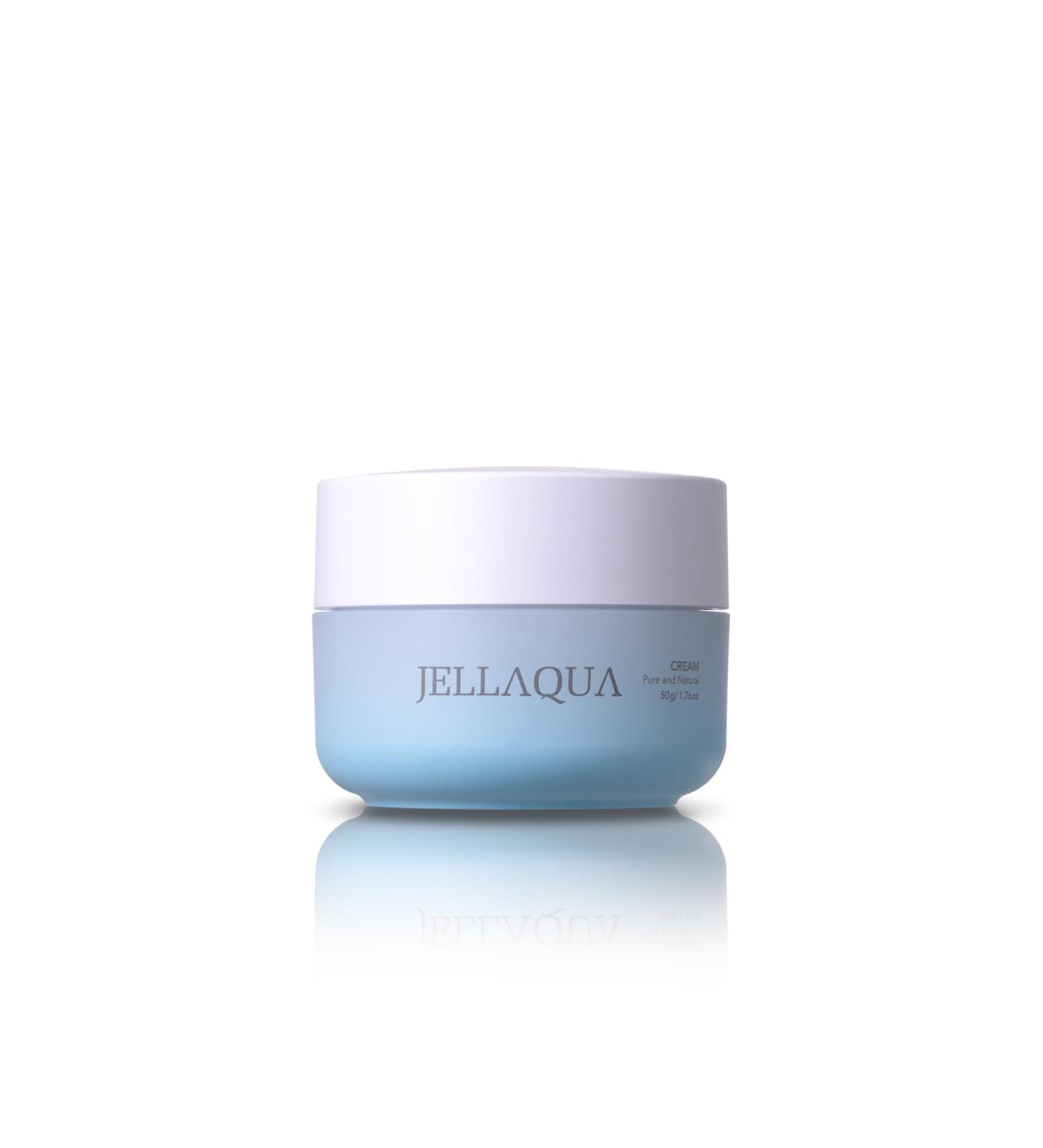 JELLAQUA - Jellaqua Cream Face cream Improving fine lines For all Skin Night cream Korean beauty Premium Korean Skincare Cream with Jellyfish Extract Hydrating 50g - Buy Online on GoSupps.com