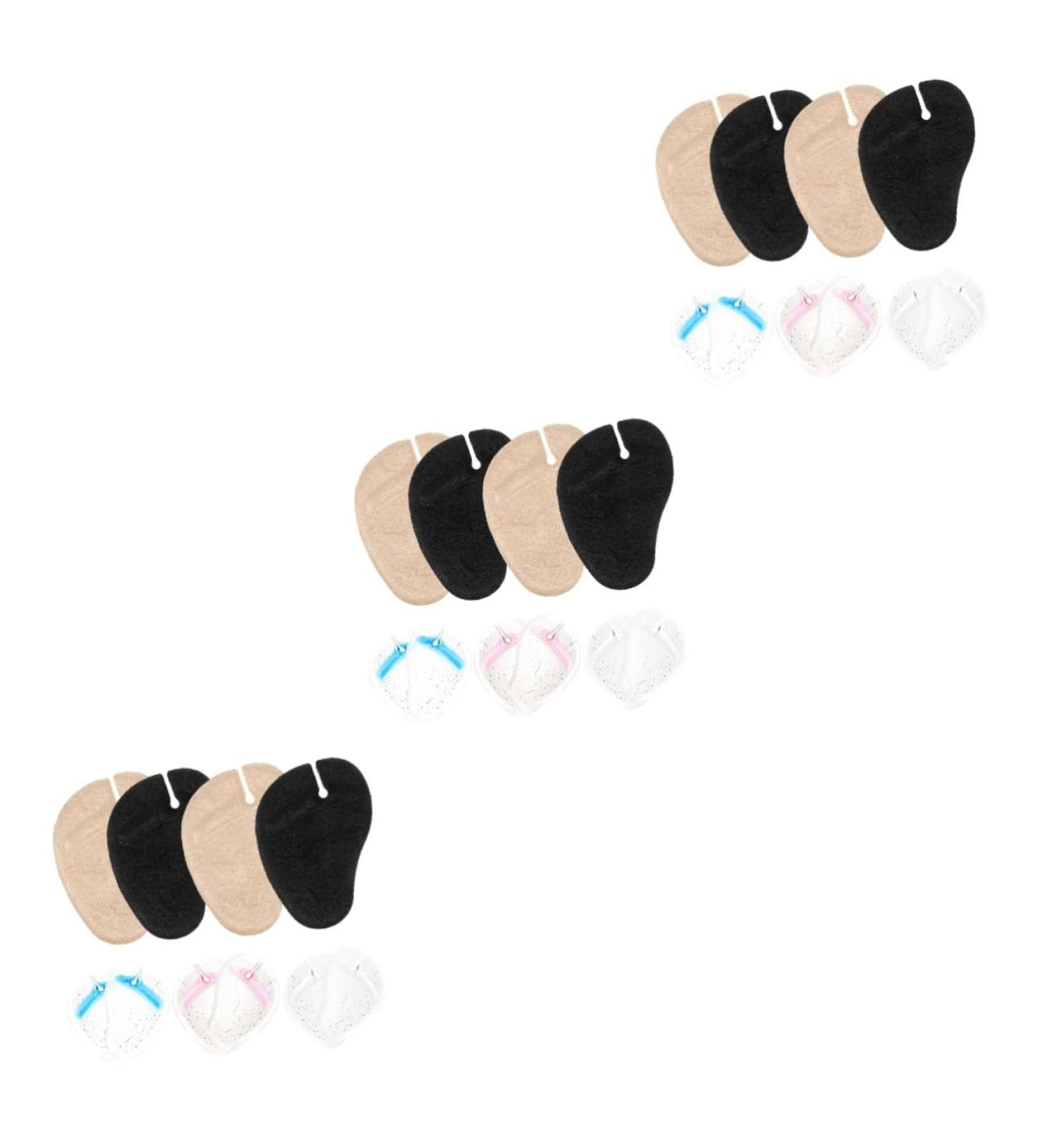 Holibanna 15 Pairs Palm Rest Slipper Protectors - Metatarsal Cushions & Adhesive Forefoot Pads for Thong Sandals | Blue Gel Comfort Inserts - Buy Online on GoSupps.com