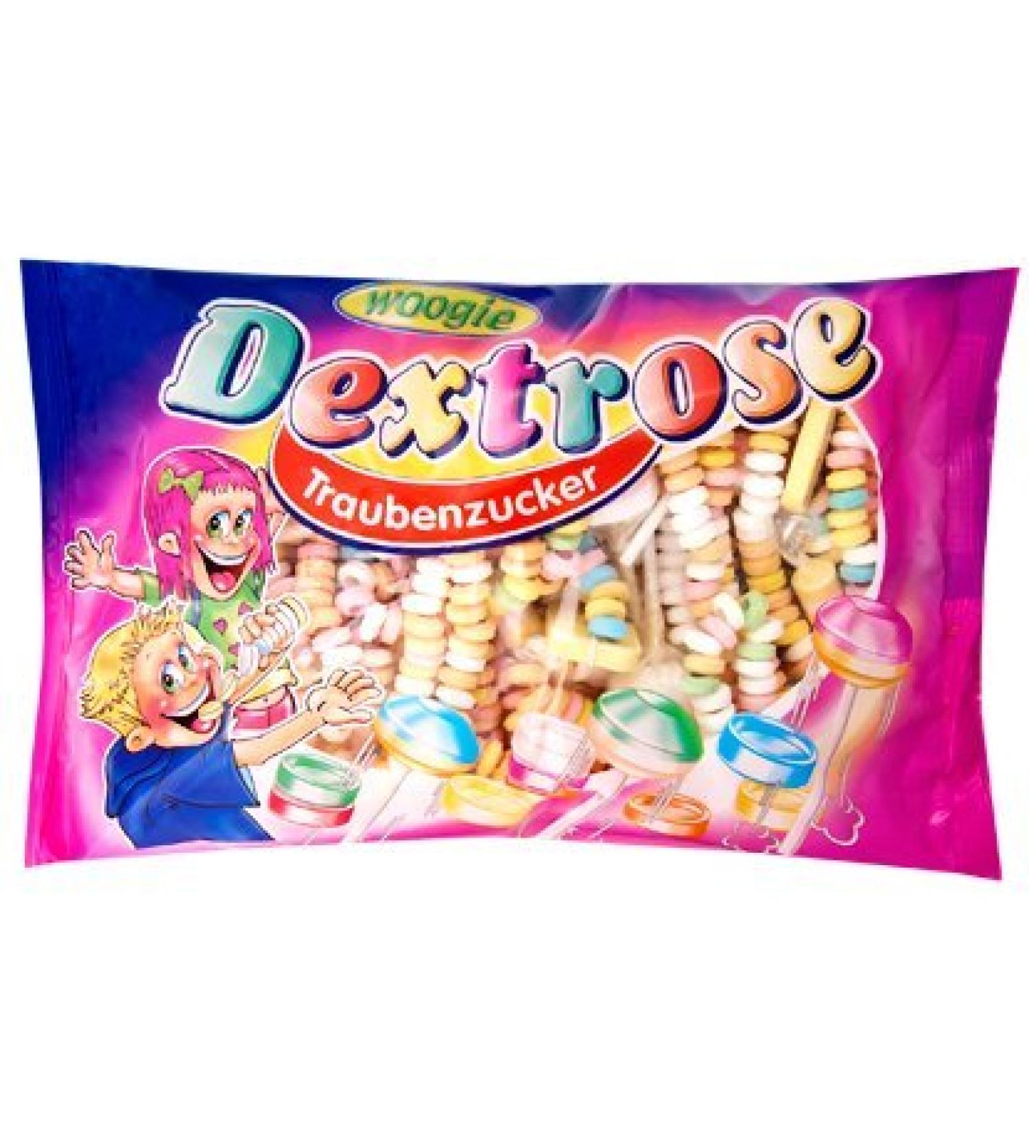 "Dextrose" glucose party bag in 400g bag from Woogie