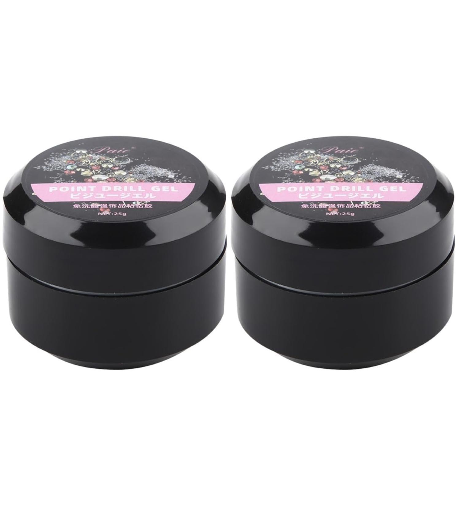 POPETPOP 2 Pcs Disposable Glue Nail Rhinestones Accessories for Tool Valid Nail Point Drill Glue Nail Glue Manicure Gel Manicure Diy Glue Nail Art Drill Glue Nail Art Glue Liquid 4 in 1 Gem 5x4cmx2pcs As Shownx2pcs - Buy Online on GoSupps.com