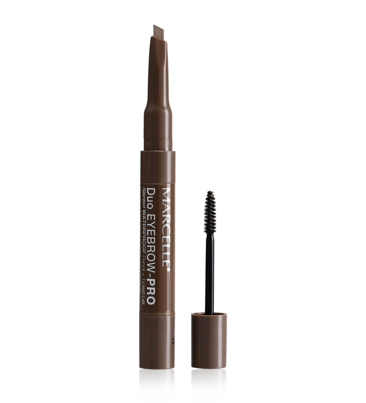 Marcelle Duo Eyebrow-PRO in Brunette - Hypoallergenic & Fragrance-Free 0.1 oz - Buy Online on GoSupps.com