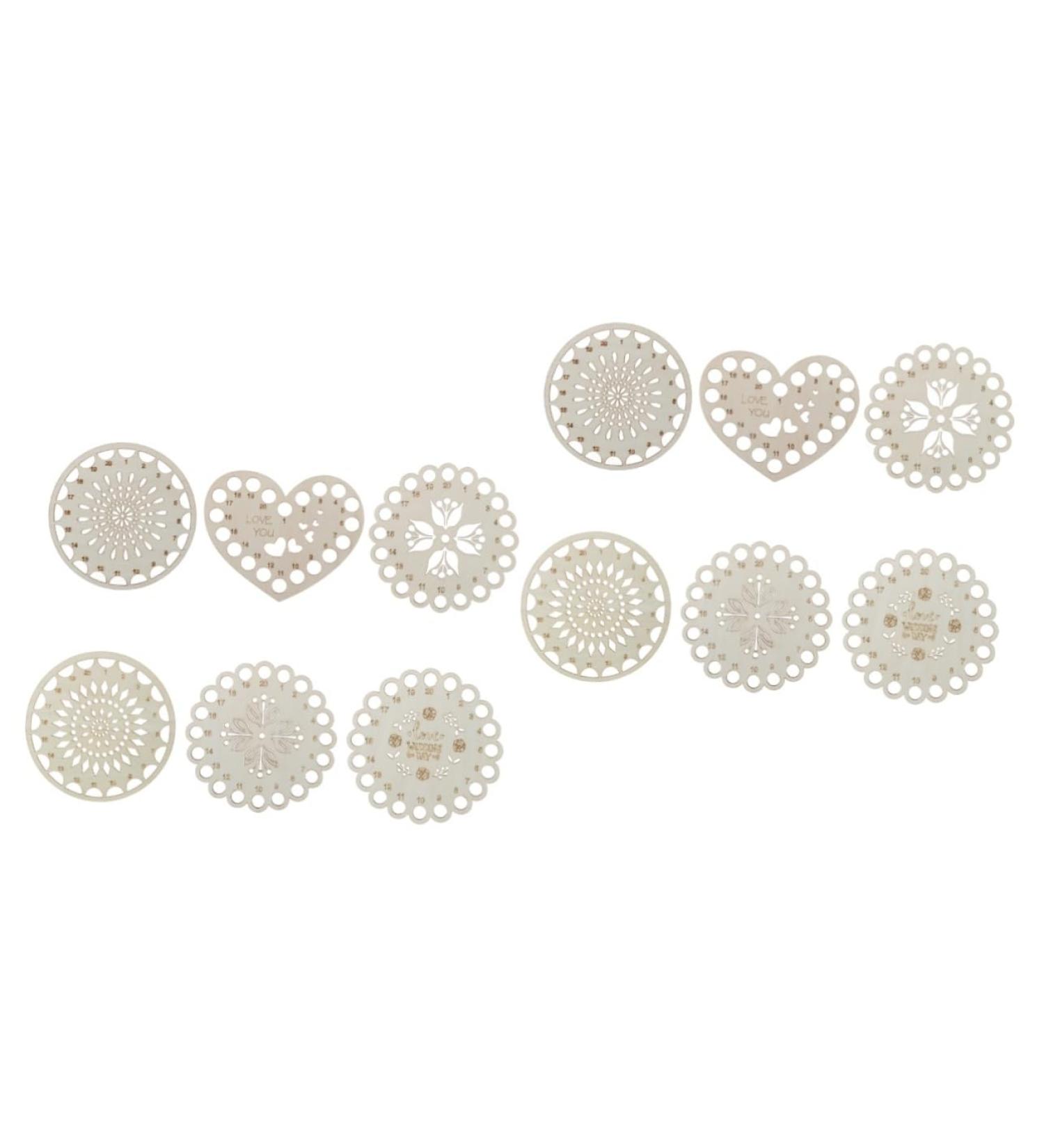 Lurrose 12 PC Embroidery Finishing Board & Thread Organizer | Premium Thread Winding Coils for Perfectly Crafted Embroidery Projects - Buy Online on GoSupps.com