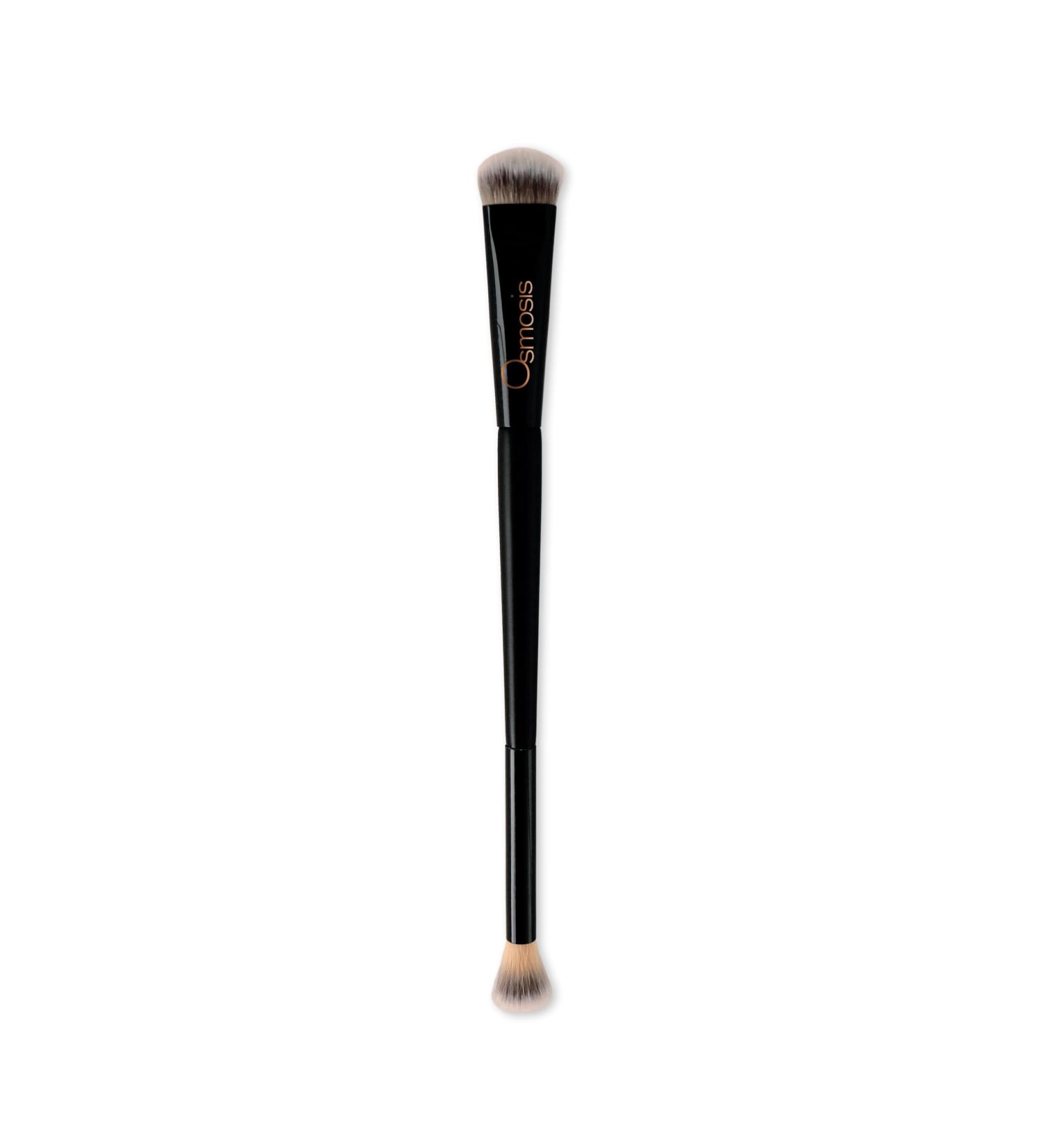 Osmosis 2-in-1 Dual End Crease & Contour Brush for Flawless Eye Shadow Brow Makeup Application Ultra Soft Bristles