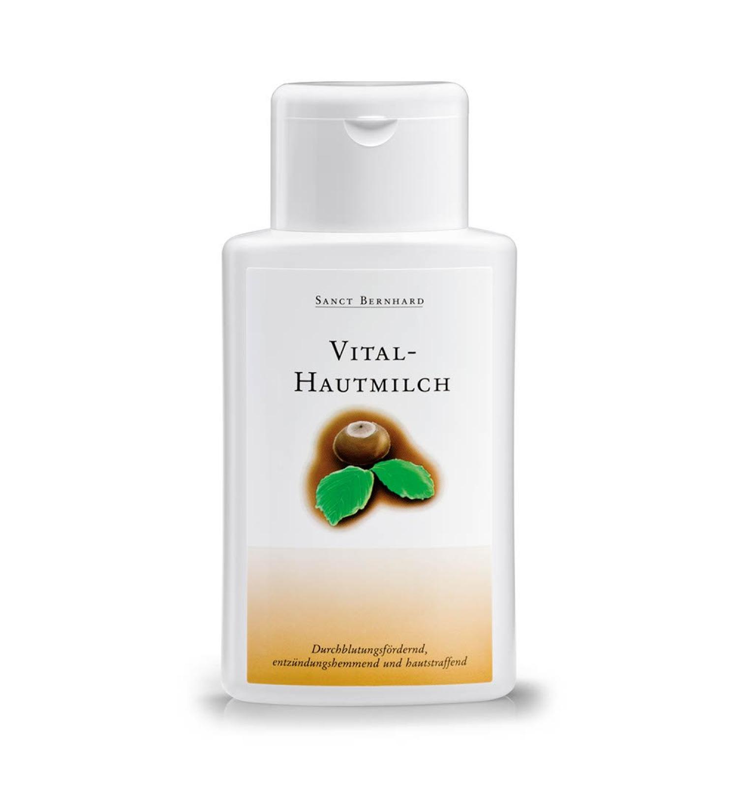Sanct Bernhard Vital Skin Milk with Horse Chestnut Hamamelis 500 ml