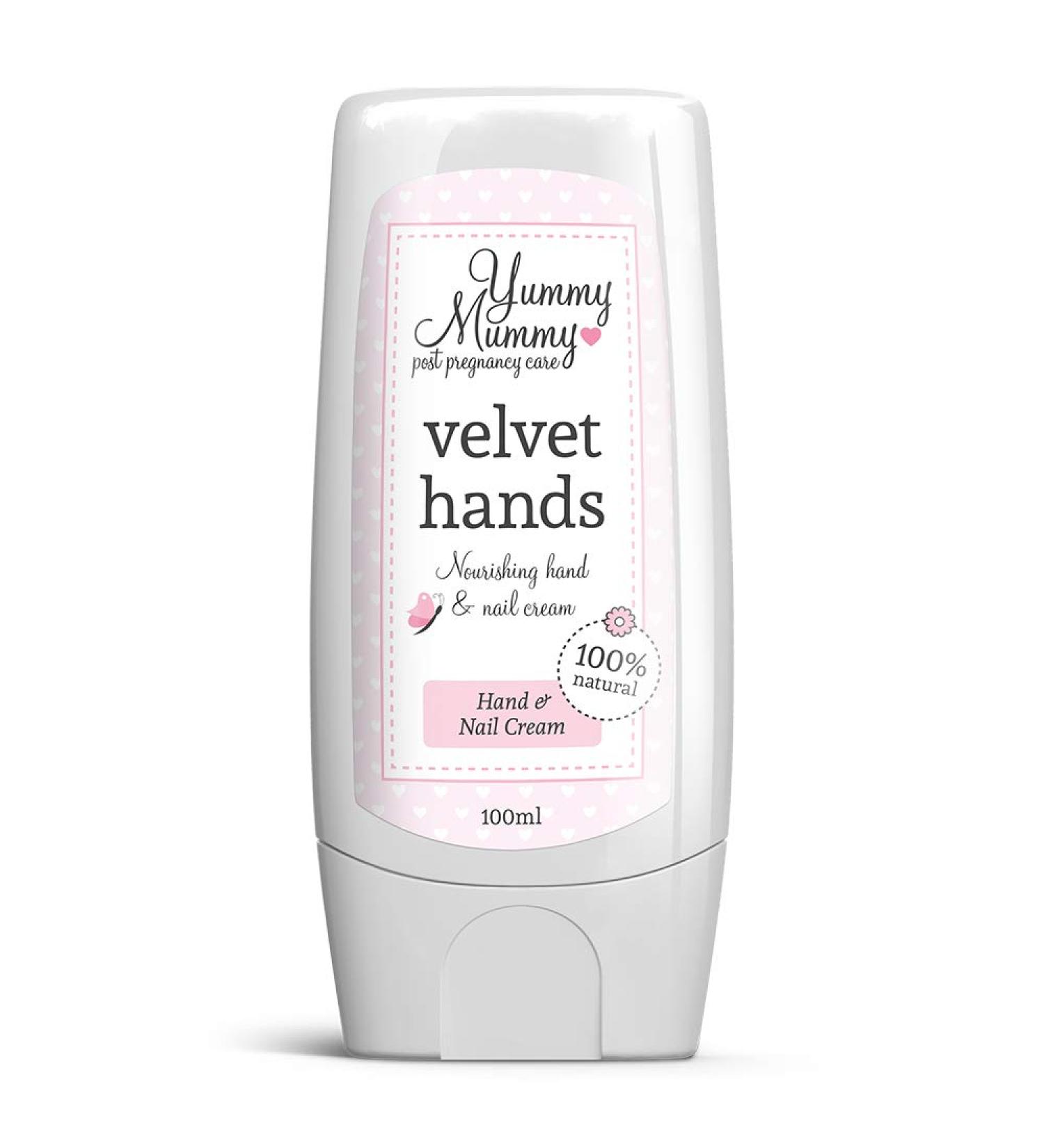 Yummy Mummy Postpartum Hand Cream - Nourishing for Nails & Moisturizing for Hands | International Shipping Available - Buy Online on GoSupps.com