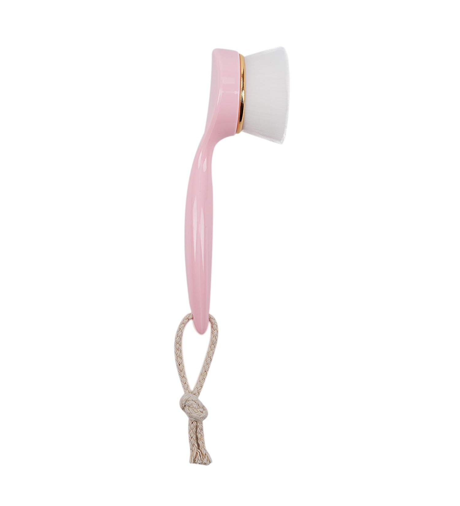Grendly Superfine Fibre Soft Brush Deep Pore Cleansing Brush Face Washing Brush With Long Handle - Buy Online on GoSupps.com