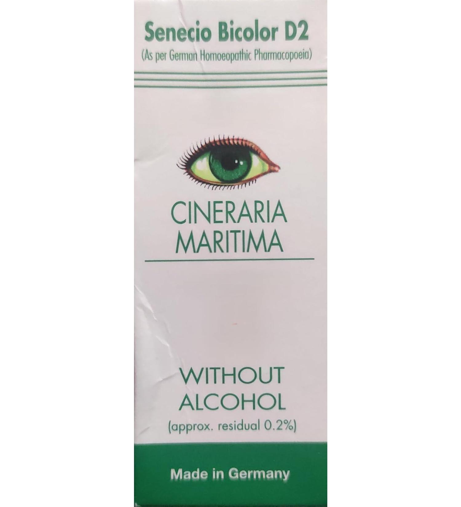 Dr. Cinerar'i'a Maritim'a 10 ml Made in Germany Alcohol Free (Pack of 1)
