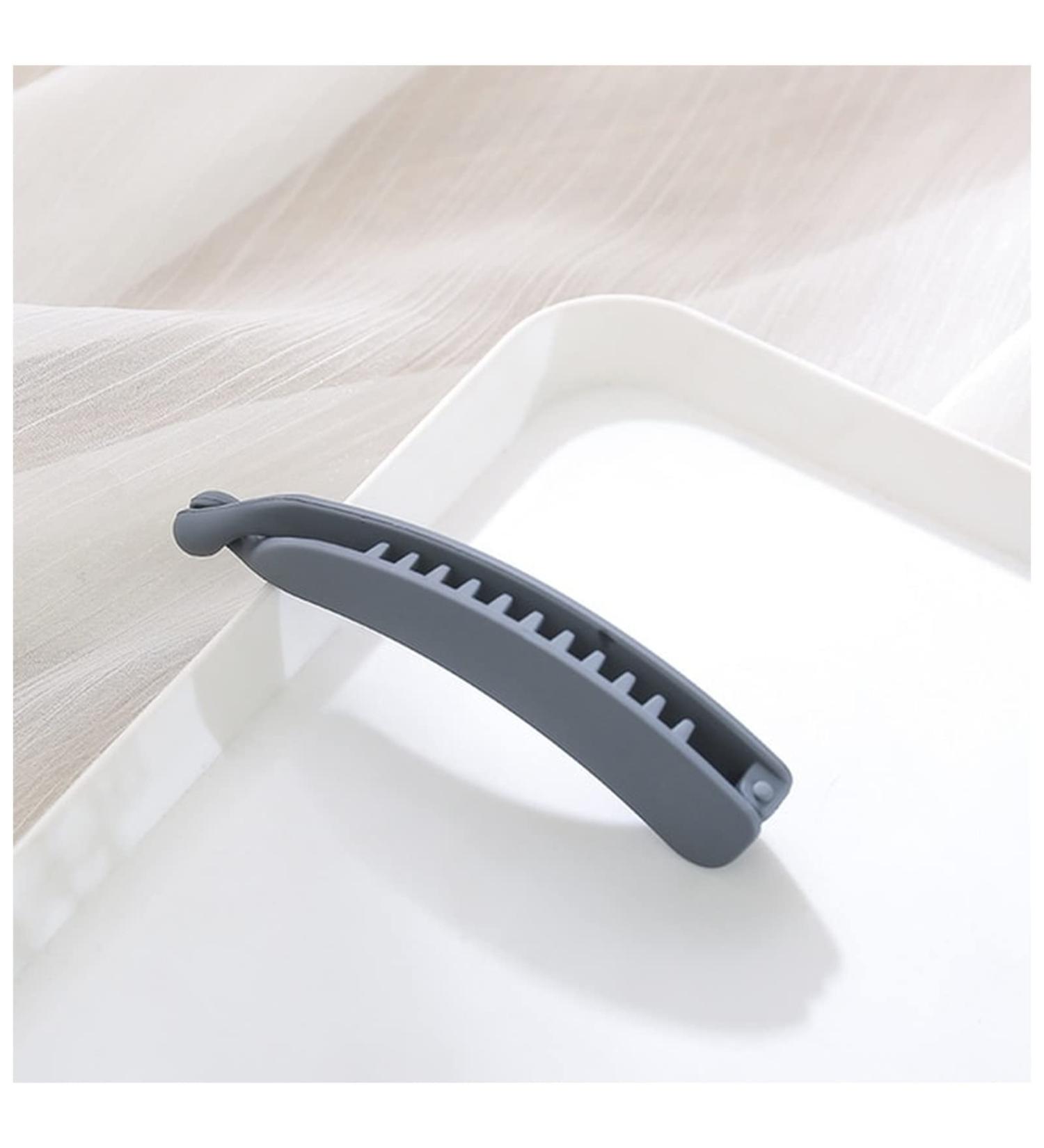 Hair Clips Solid Color Frosted Banana Clip Fashion Ponytail Holder Hair Clips Hairpins Barrettes Women's Hair Accessories Blue Hair Clips (Size : Light blue) - Buy Online on GoSupps.com