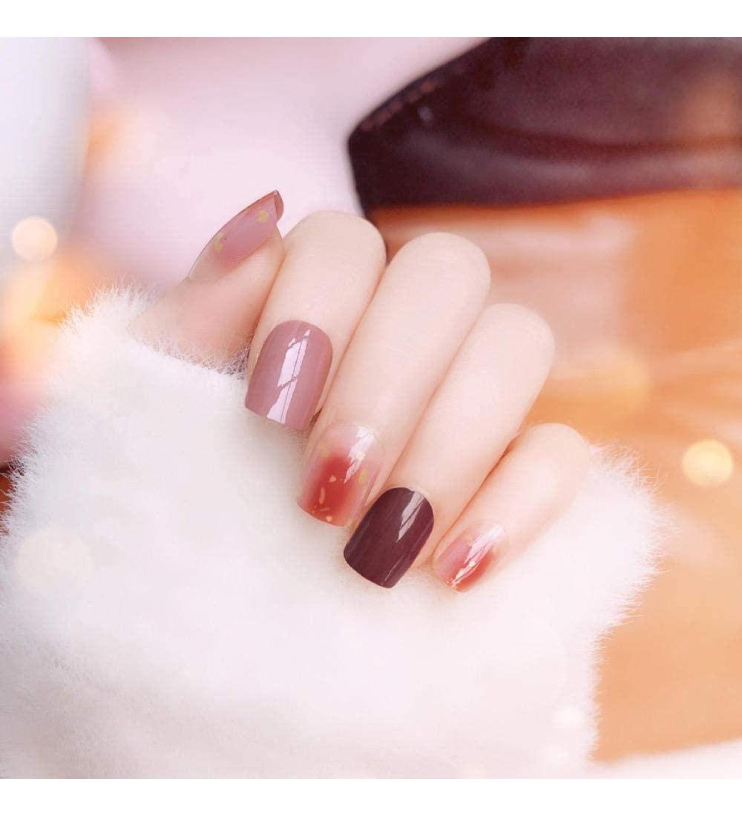 Shop HUIL Artificial Glitter False Nails - Ready-to-Wear Finished Nails for Perfect Manicure | International Shipping Available - Buy Online on GoSupps.com