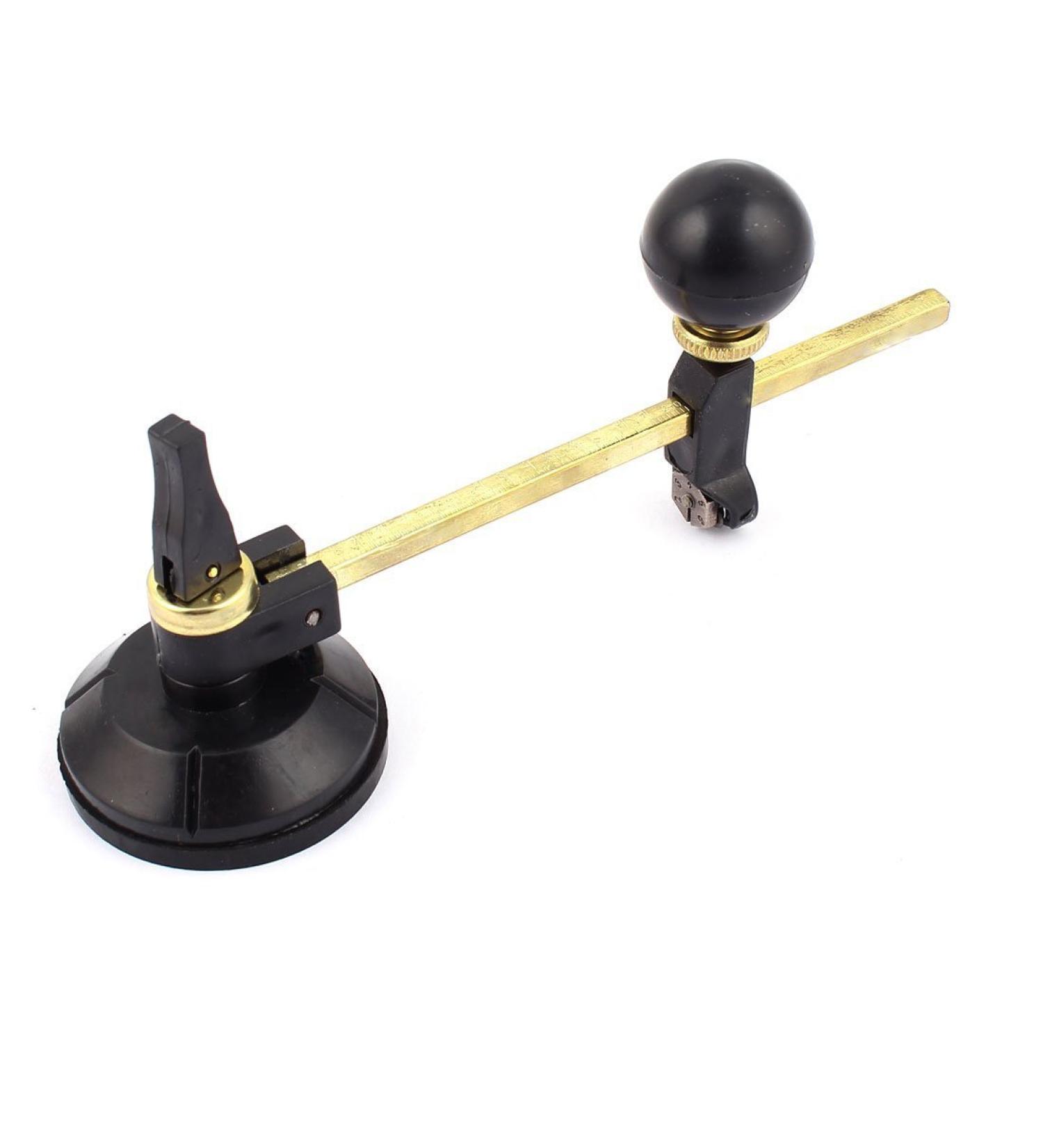 Luomorgo 30cm/11.81 Max.Round Dia Adjustable Glass Circle Cutting Suction Cup Cutter - Buy Online on GoSupps.com