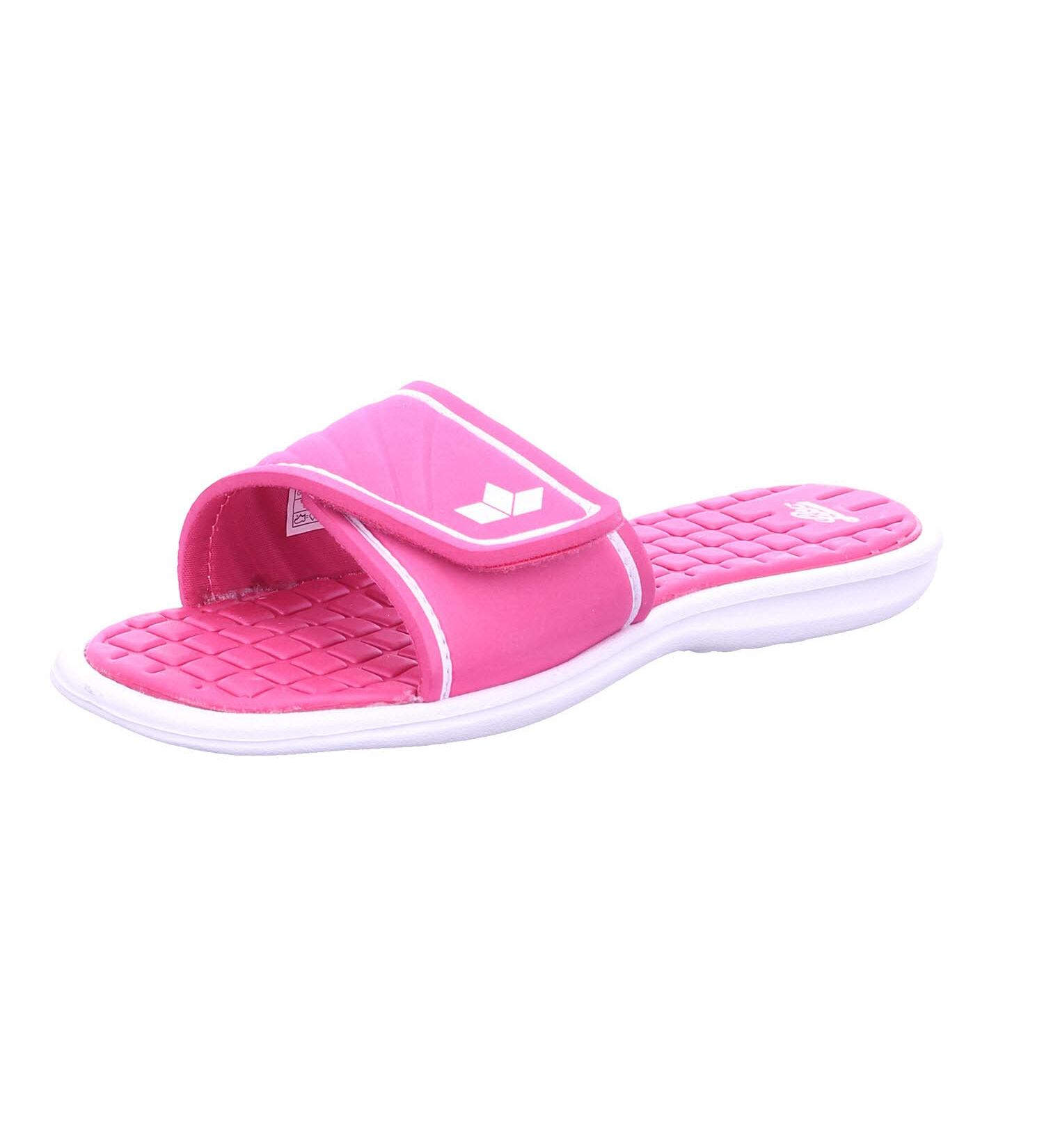 Lico Maldives Women's Shower & Bathing Shoes - Size 38 EU - Pink & White - Lightweight & Comfortable for Beach & Pool - Buy Online on GoSupps.com