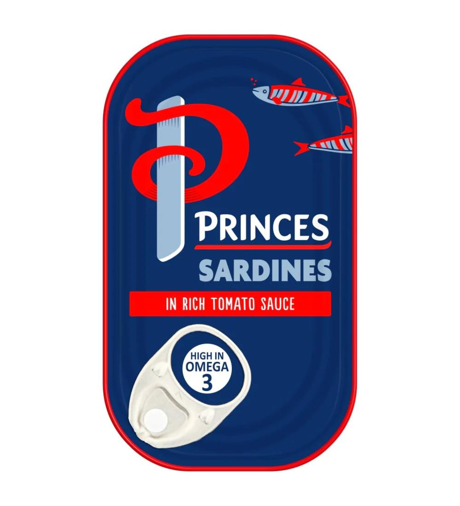 MASPrinces Sardines in Tomato Sauce 120g-Fd