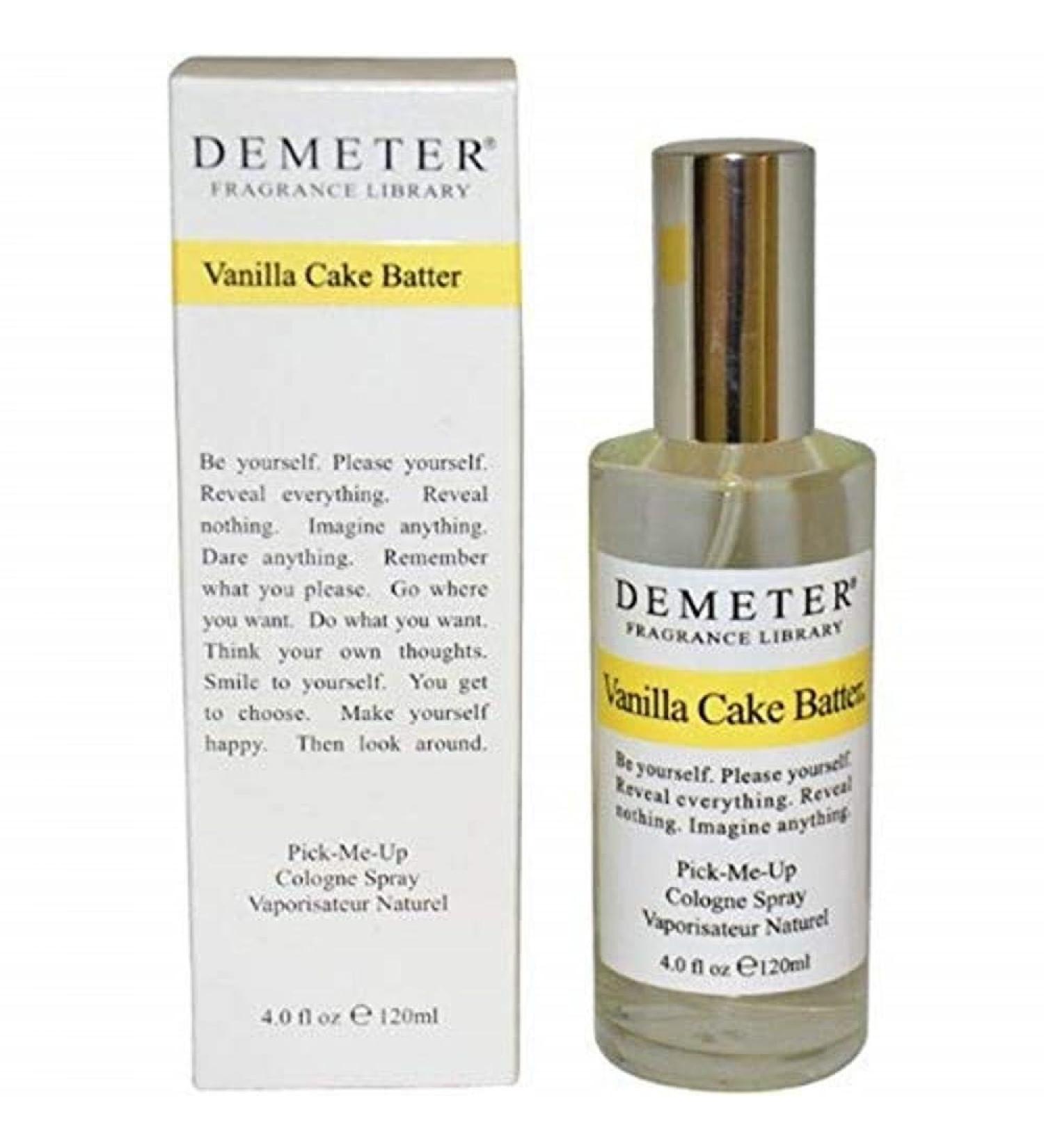 Demeter Vanilla Cake Batter Women Cologne Spray 4 Ounce