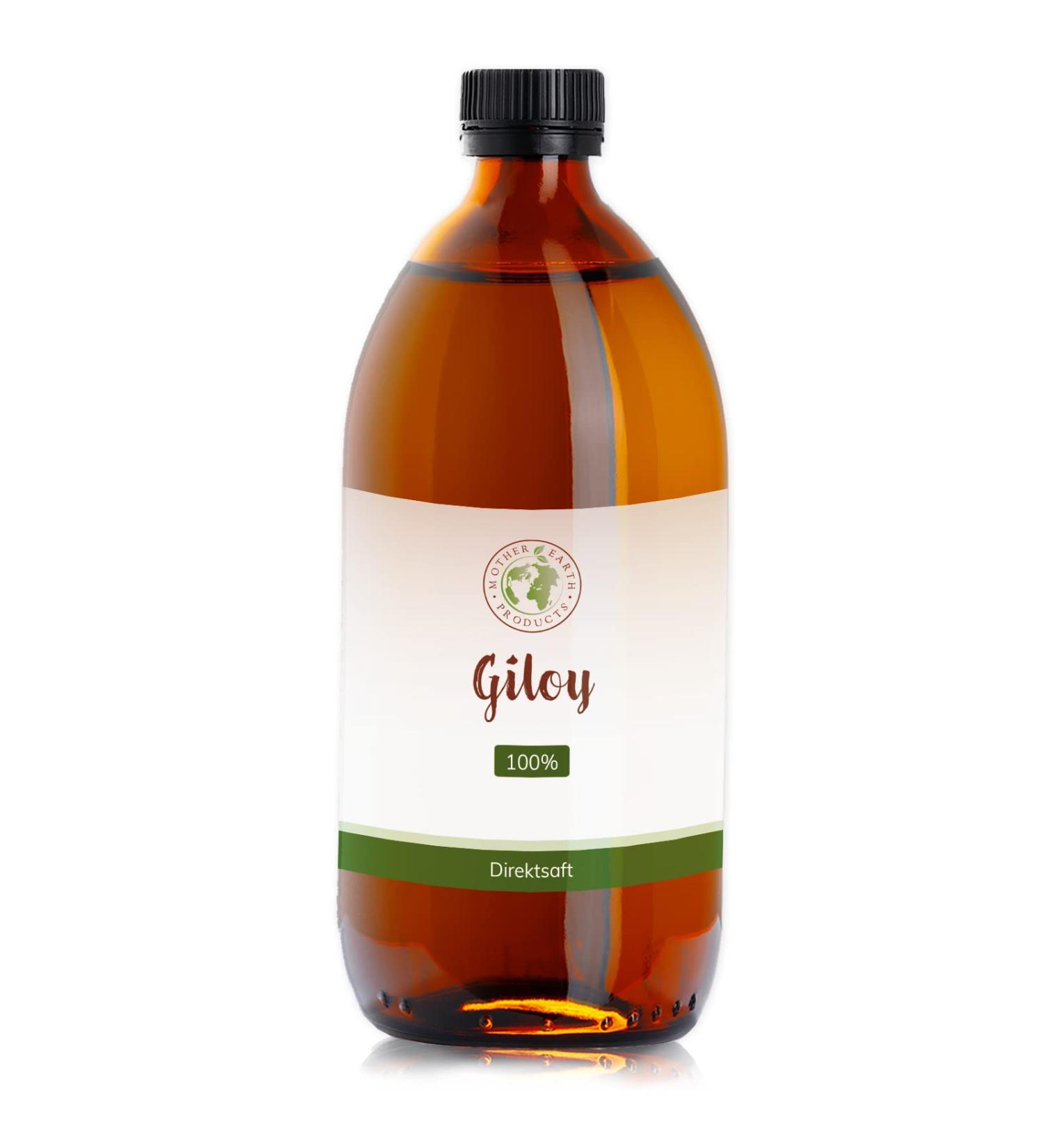 Giloy Direct Juice 500ml - Pure & Lab-Tested Immunity Booster | Shop Internationally - Buy Online on GoSupps.com