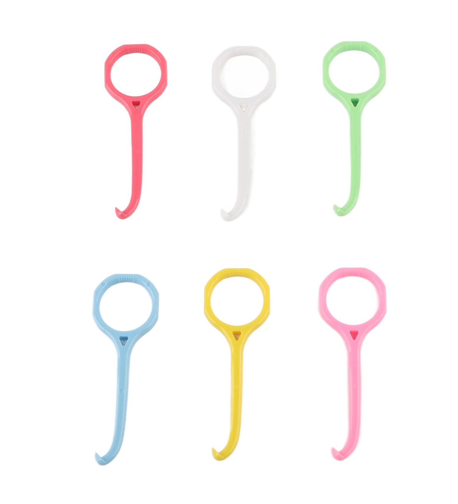 6pcs Dental Aligner Remover Tool Set - Smooth Anti-Slip Braces & Retainer Care | International Shipping - Buy Online on GoSupps.com