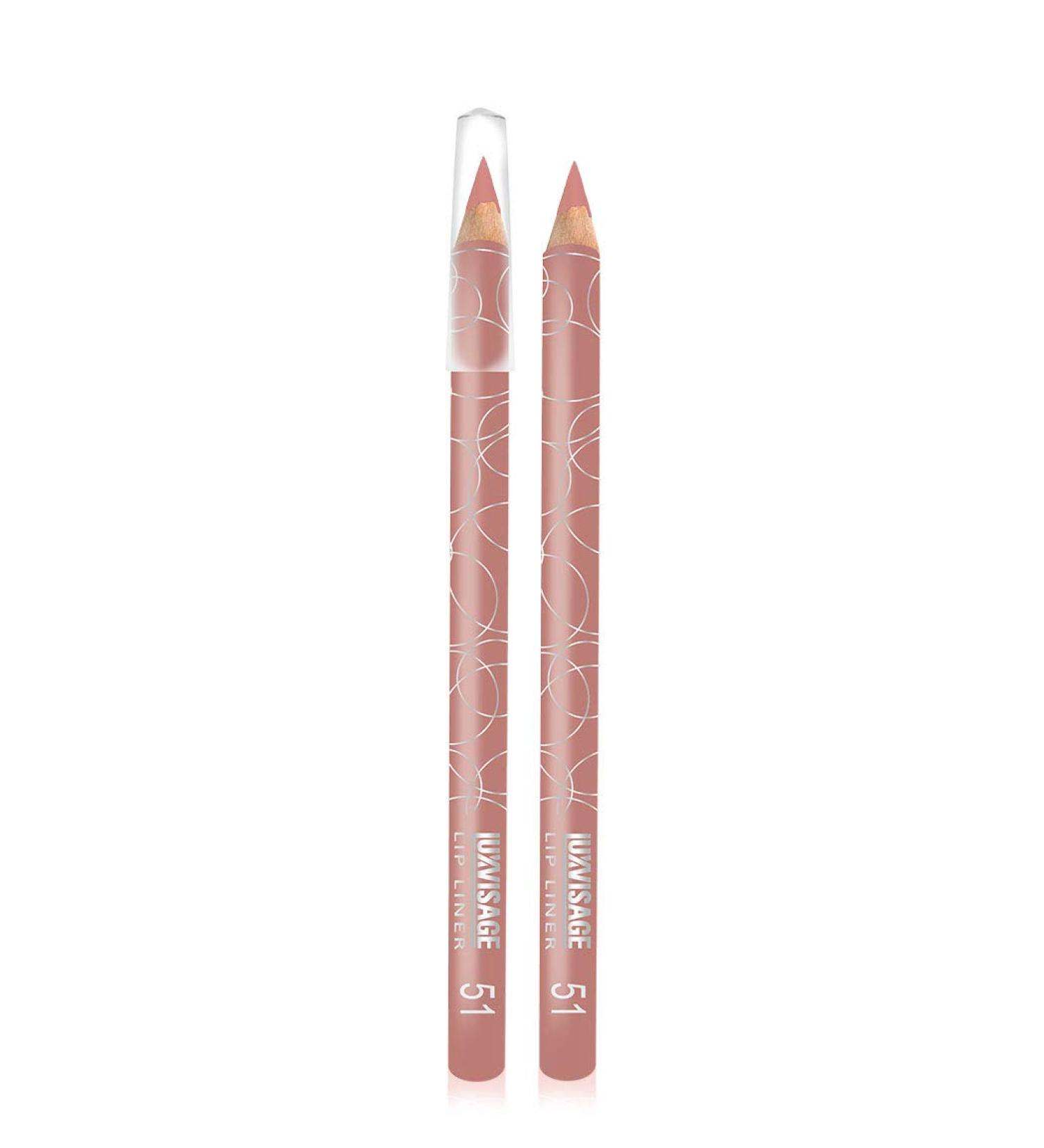 Long-Lasting Matte Lip Liner with Vitamins A & E - Color 51 Pink Beige | International Shipping Available - Buy Online on GoSupps.com