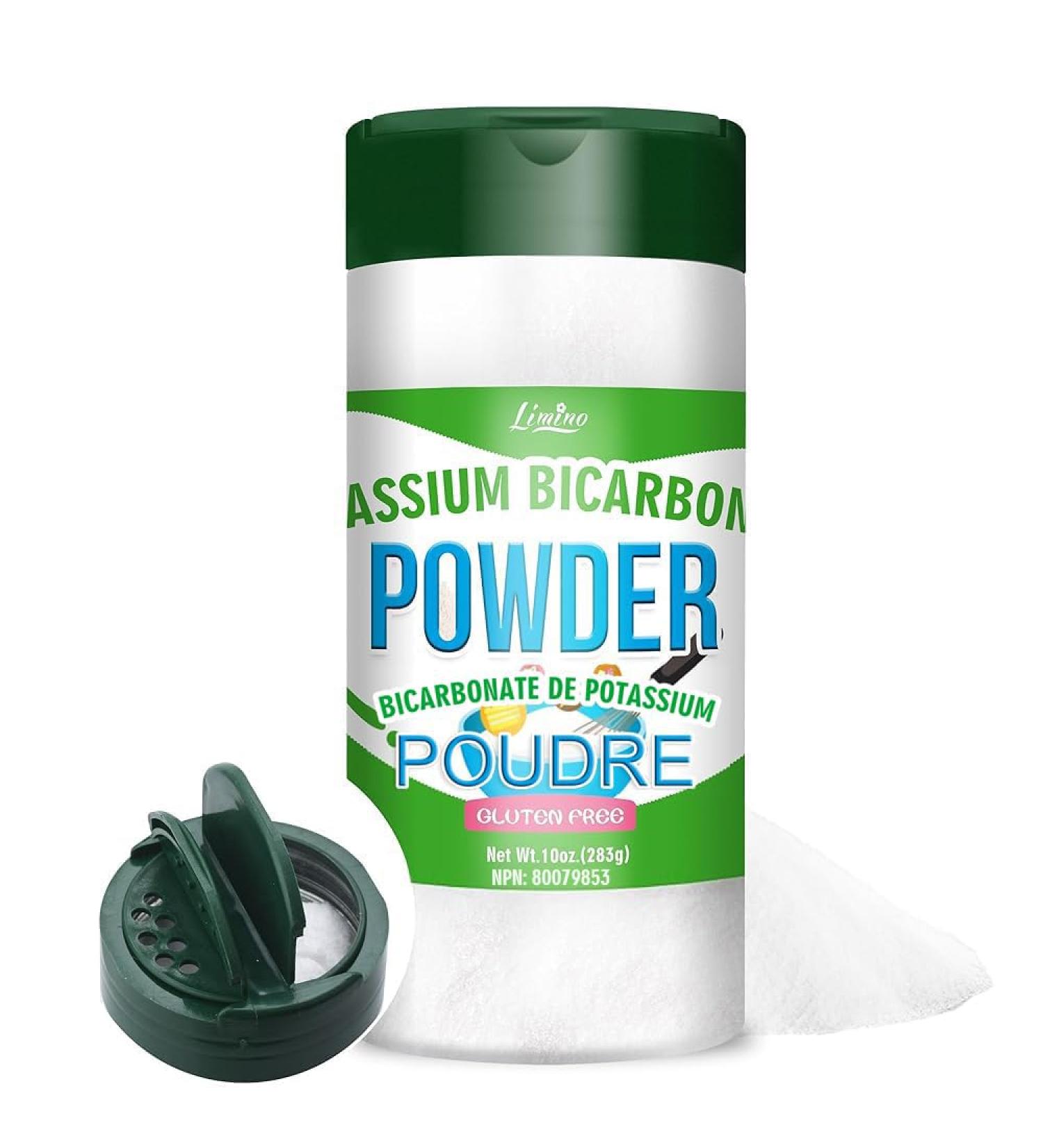 10oz Potassium Bicarbonate Pure Food Grade Potassium Bicarbonate Powder for Plants Cakes Winemaking Snacks Potassium Bicarbonate Baking Powder for Leavening Cookies and More - Buy Online on GoSupps.com