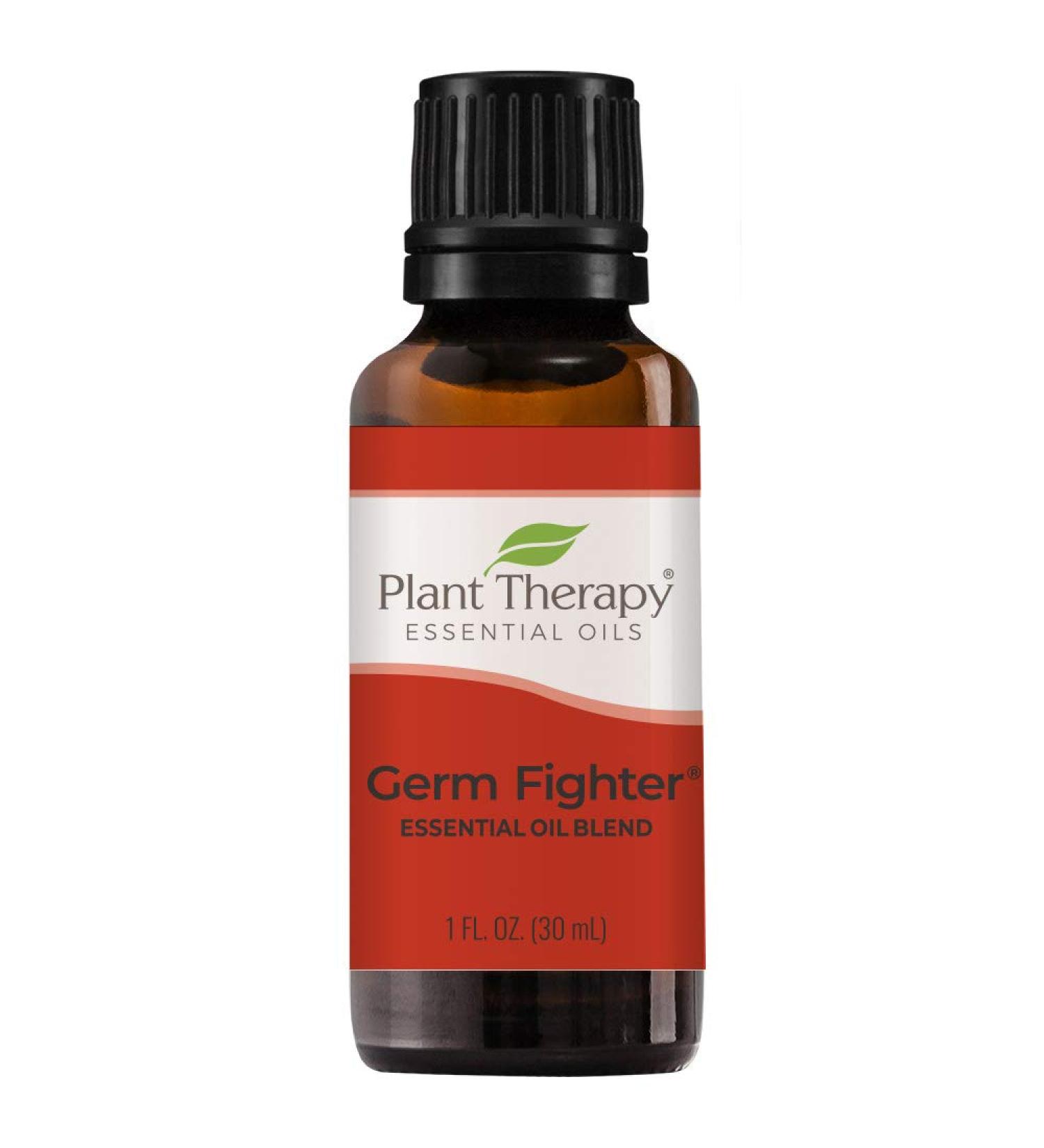 Plant Therapy Germ Fighter Essential Oil Blend 30mL - 100% Pure, Undiluted, Natural Aromatherapy - Therapeutic Grade for Immune Support - Buy Online on GoSupps.com