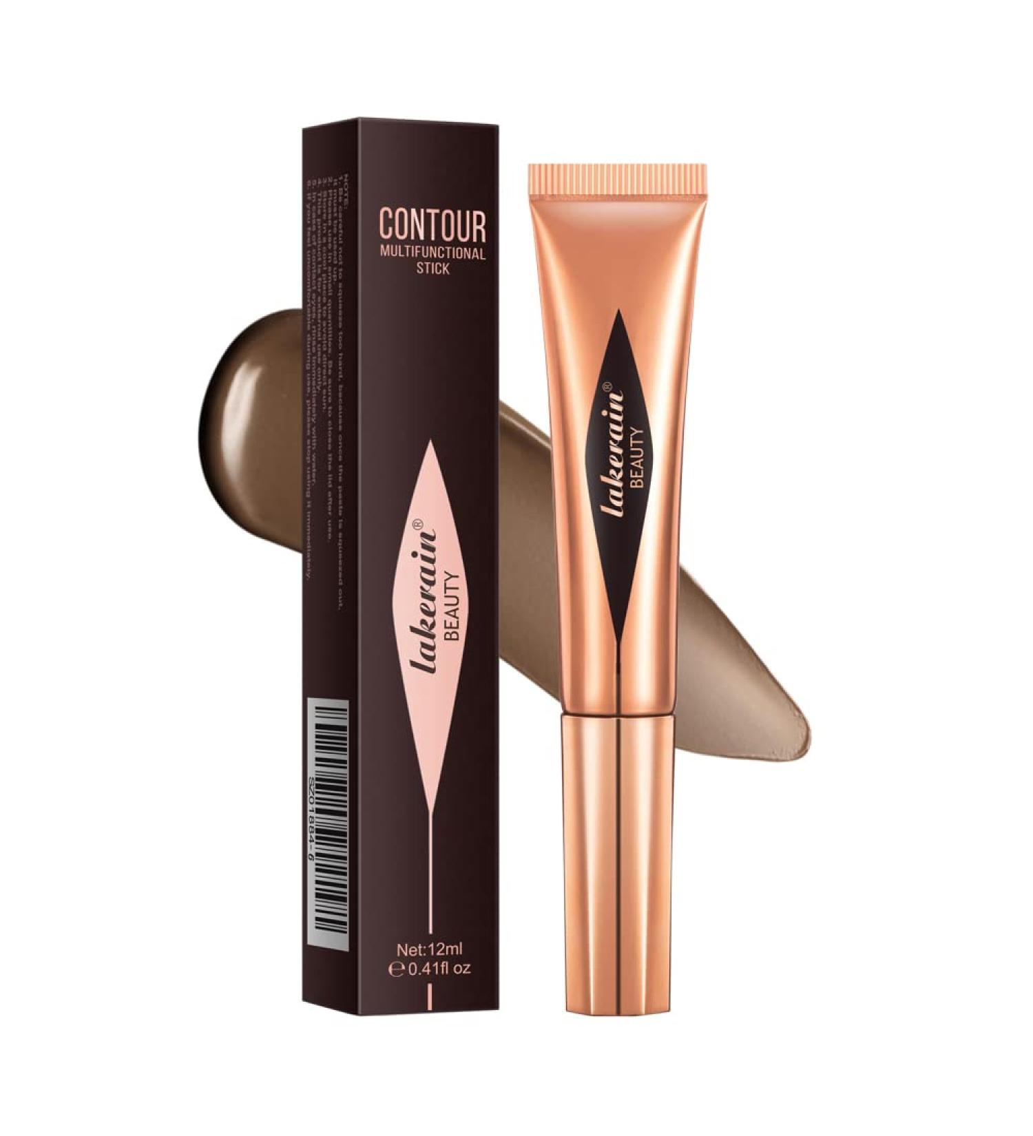 Cream Contour Beauty Wand - Highlight & Contour Blush Stick Natural Liquid Highlighter & Bronzer for Flawless Makeup (#Color 06) - 1 Piece - Buy Online on GoSupps.com