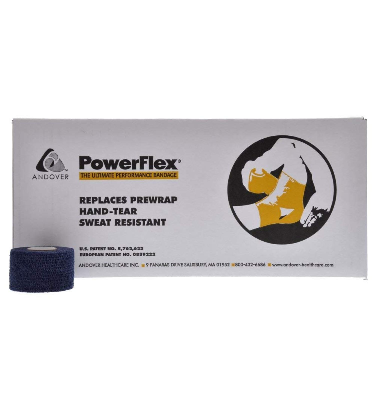 Powerflex 2" Stretch Athletic Tape - 6 Rolls Navy