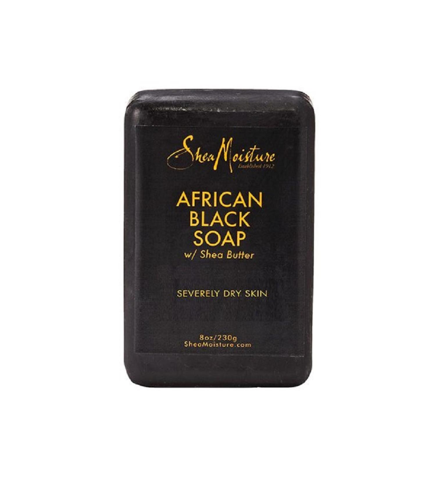 SheaMoisture African Black Soap with Shea Butter 8 oz (230 g)