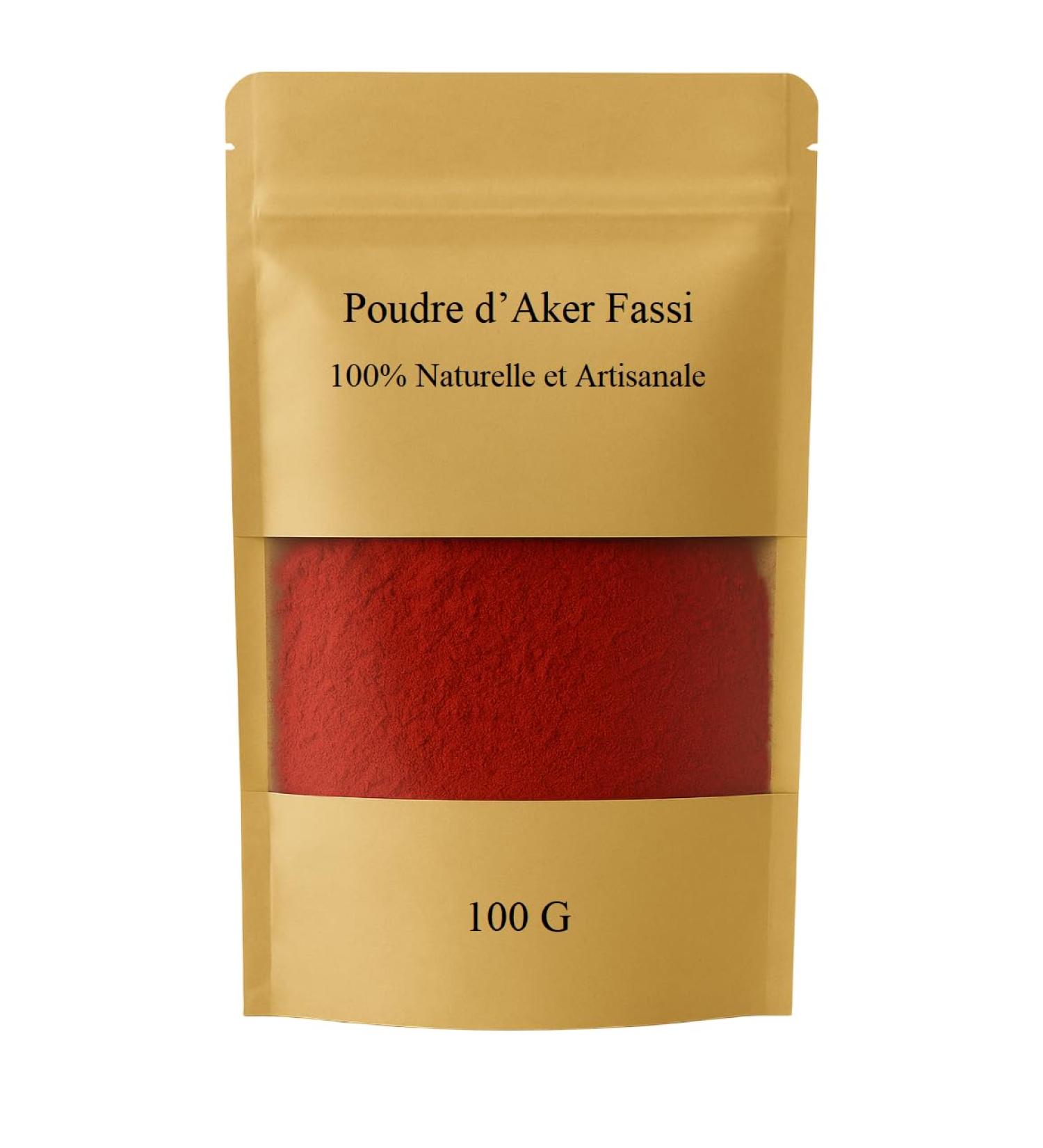 artisanberbere Aker Fassi 100 natural powder 100 g moon petals and pomegranate bark skin glow antiaging natural lip tint makeup for skin and face - Buy Online on GoSupps.com