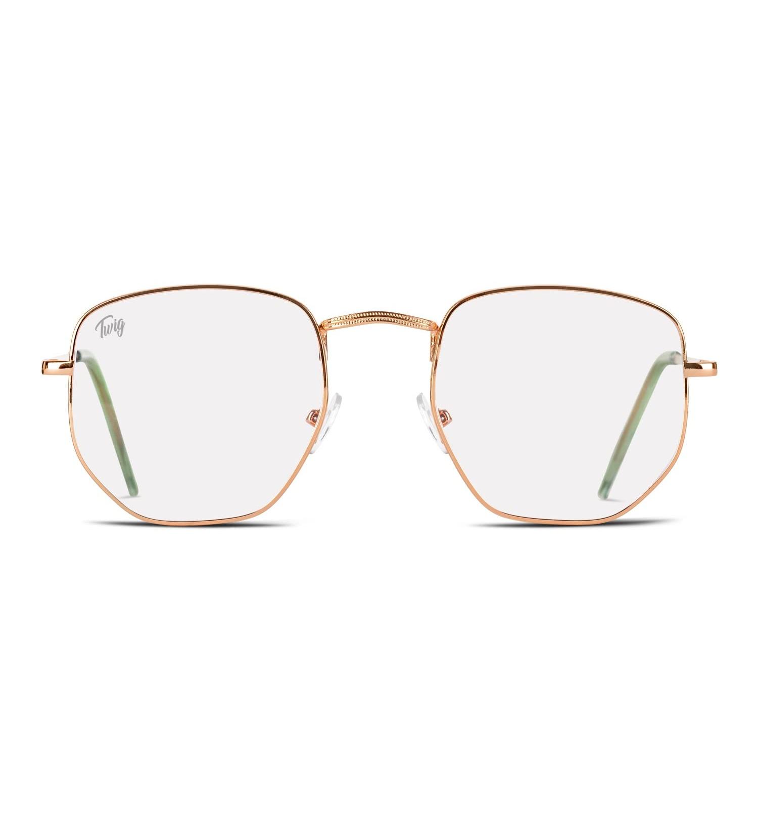 TWIG Computer Glasses BOYLE - Stylish Blue Block Screen Filter for Men & Women - Emerald Green - Buy Online on GoSupps.com