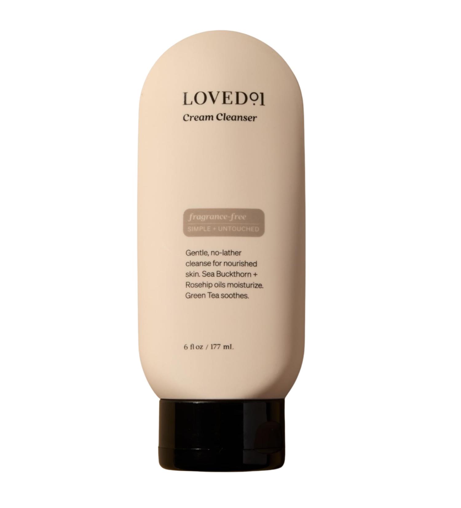 Loved01 Cream Cleanser for Face and Body John Legend Skincare Gentle Daily Wash for All Skin Types Dermatologist-Tested Hydrating Formula with Rosehip Oil and Green Tea Fragrance-Free 6 oz Fragrance-Free 6 Fl Oz (Pack  - Buy Online on GoSupps.com