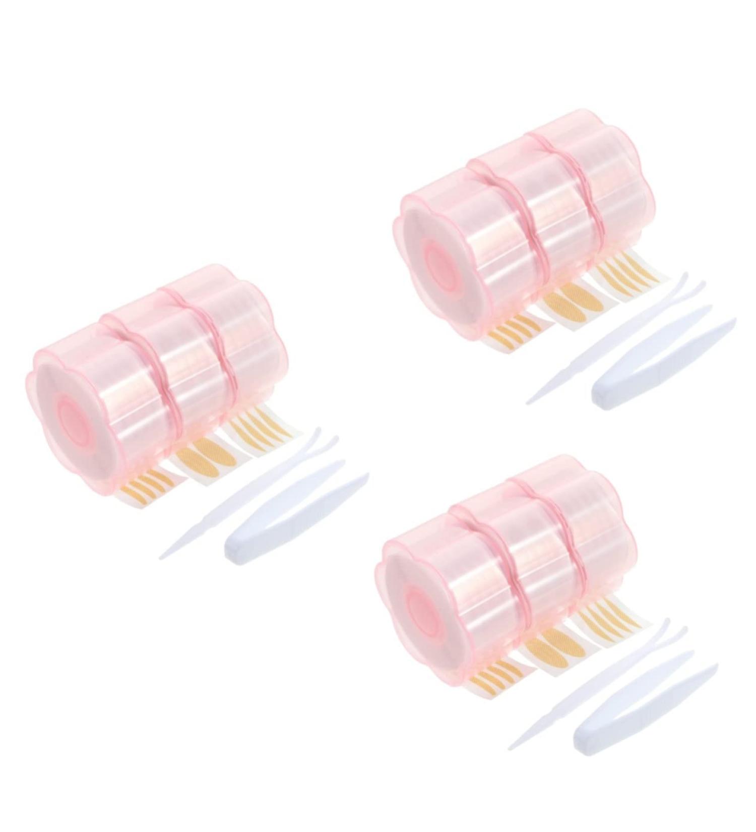 FOMIYES Invisible Tape 9 Rolls Lace Double Eyelid Sticker Double Eyelid Tape Double Eye Lift Strips Eye Lift Tape Lifter 1 count (Pack of 1) As Shownx3pcs - Buy Online on GoSupps.com