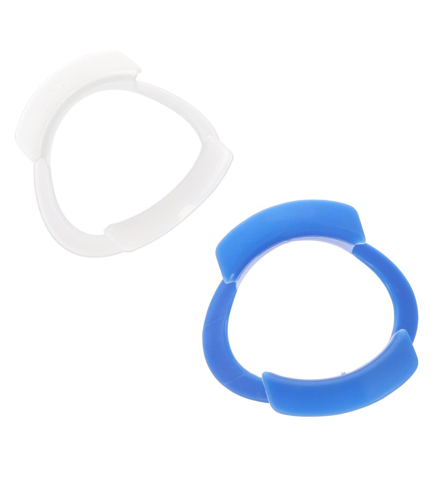 O Lipless Orthodontic Tool Set - Blue Block Device for Mouthguard Teeth, Fun Intraoral Game - Autoclavable Cheek Opener - 2pcs - Buy Online on GoSupps.com