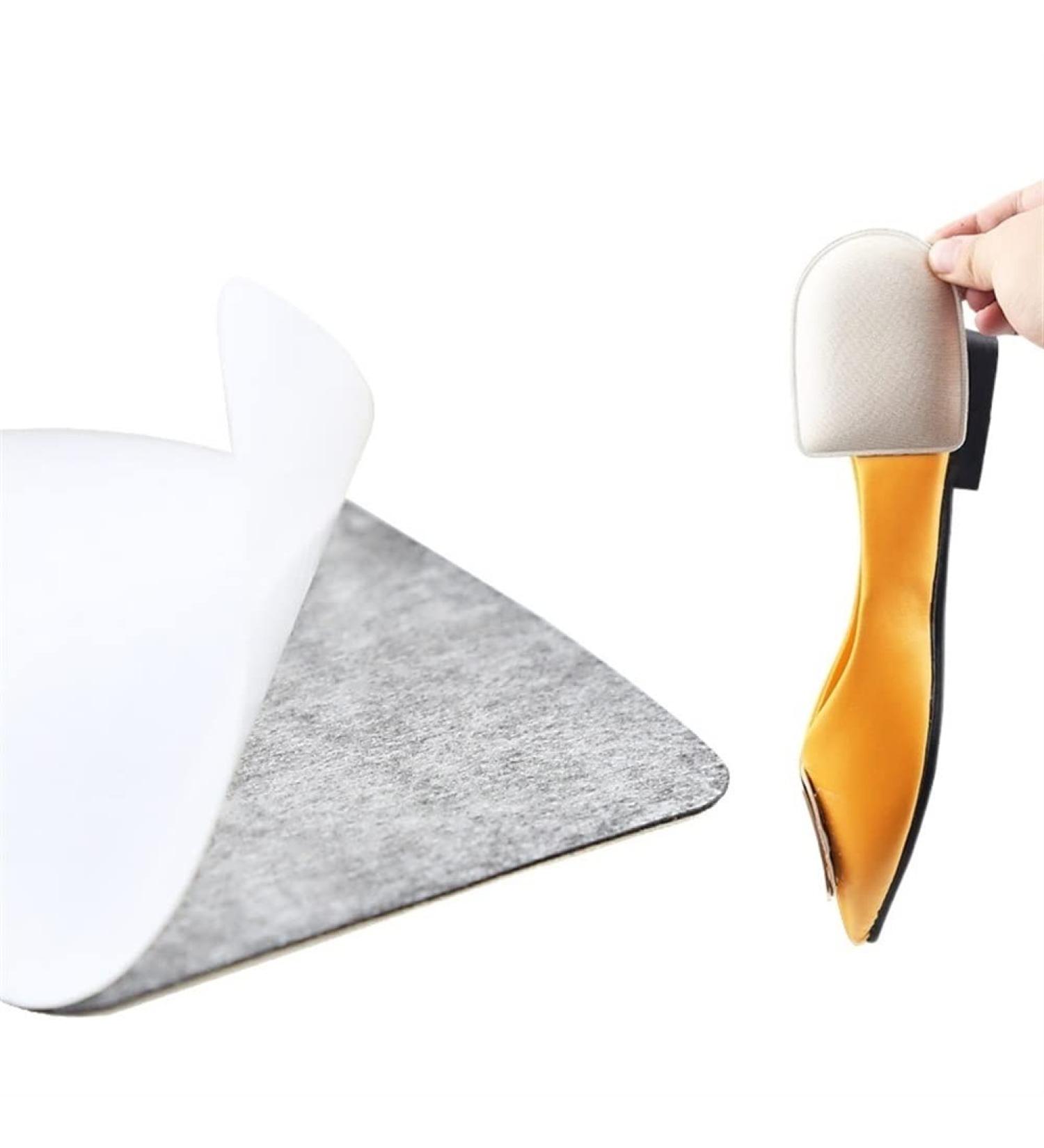 Heel Cushion Pads GEL for Plantar Fasciitis - Breathable Shock Absorption Heel Protectors for Men - Small Beige - Buy Online on GoSupps.com