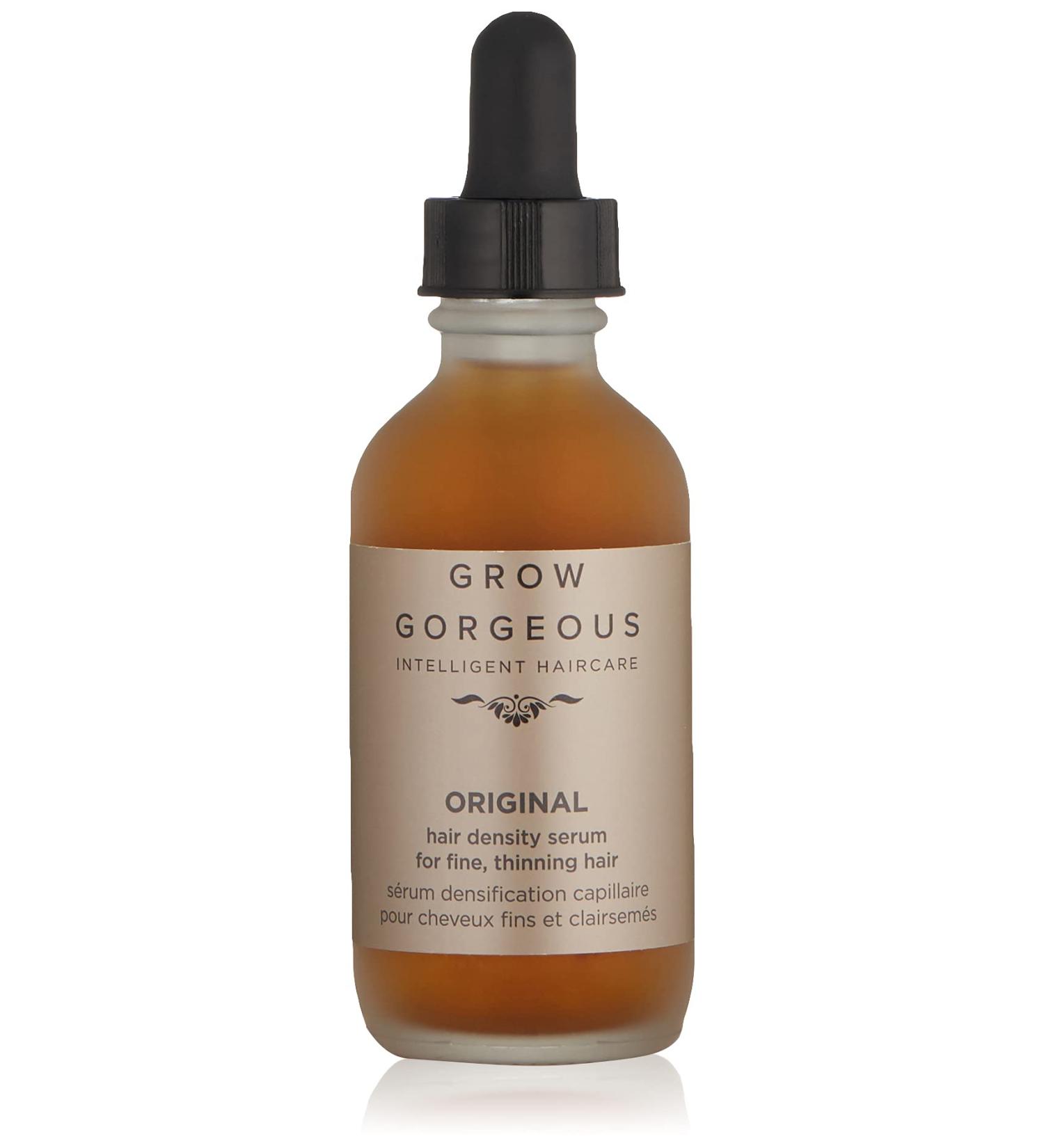 Grow Gorgeous Daily Density Serum 60ml - Vegan & Gluten-Free Hair Serum for Fuller, Thicker Hair - Targets Thinning and Hair Loss - Buy Online on GoSupps.com