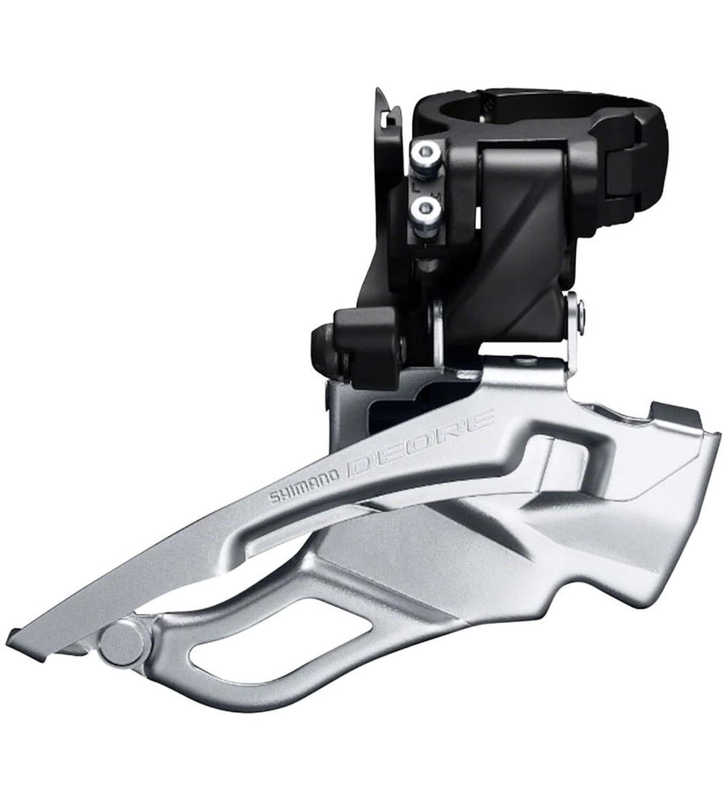 SHIMANO Deore FD-T6000-H-3 10-Speed Triple Down-Swing Dual-Pull Front Derailleur