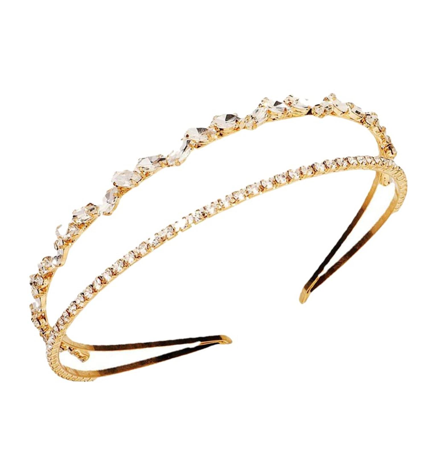 Holibanna Crystal Headband - Rhinestone Bridal Crown | Fashion Hairband for Stunning Photo Shoots - Buy Online on GoSupps.com