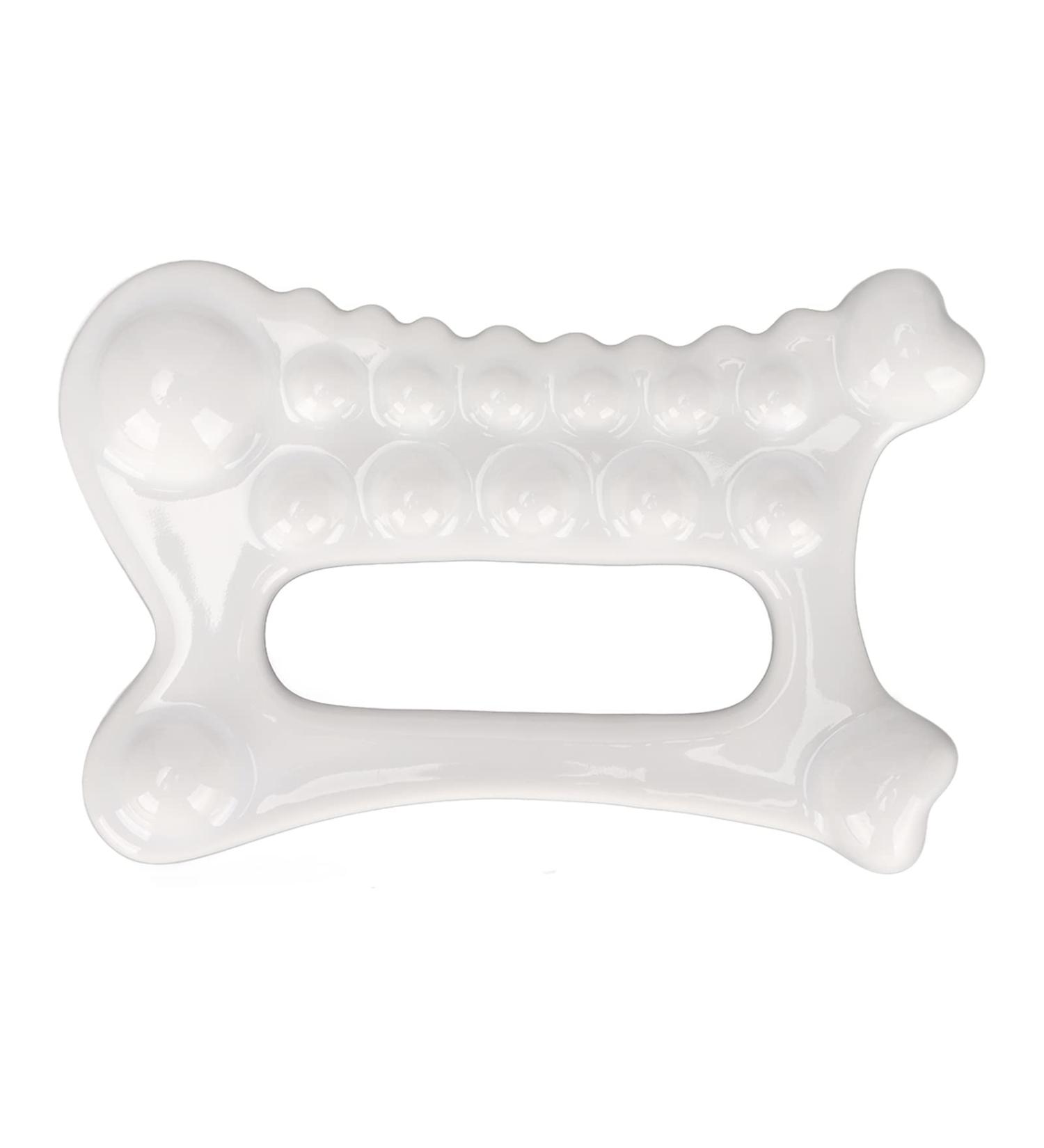 Portable Facial GUA-SHA Tool | Enhance Microcirculation & Massage | Ceramic Scraping Board for Women & Adults - Buy Online on GoSupps.com