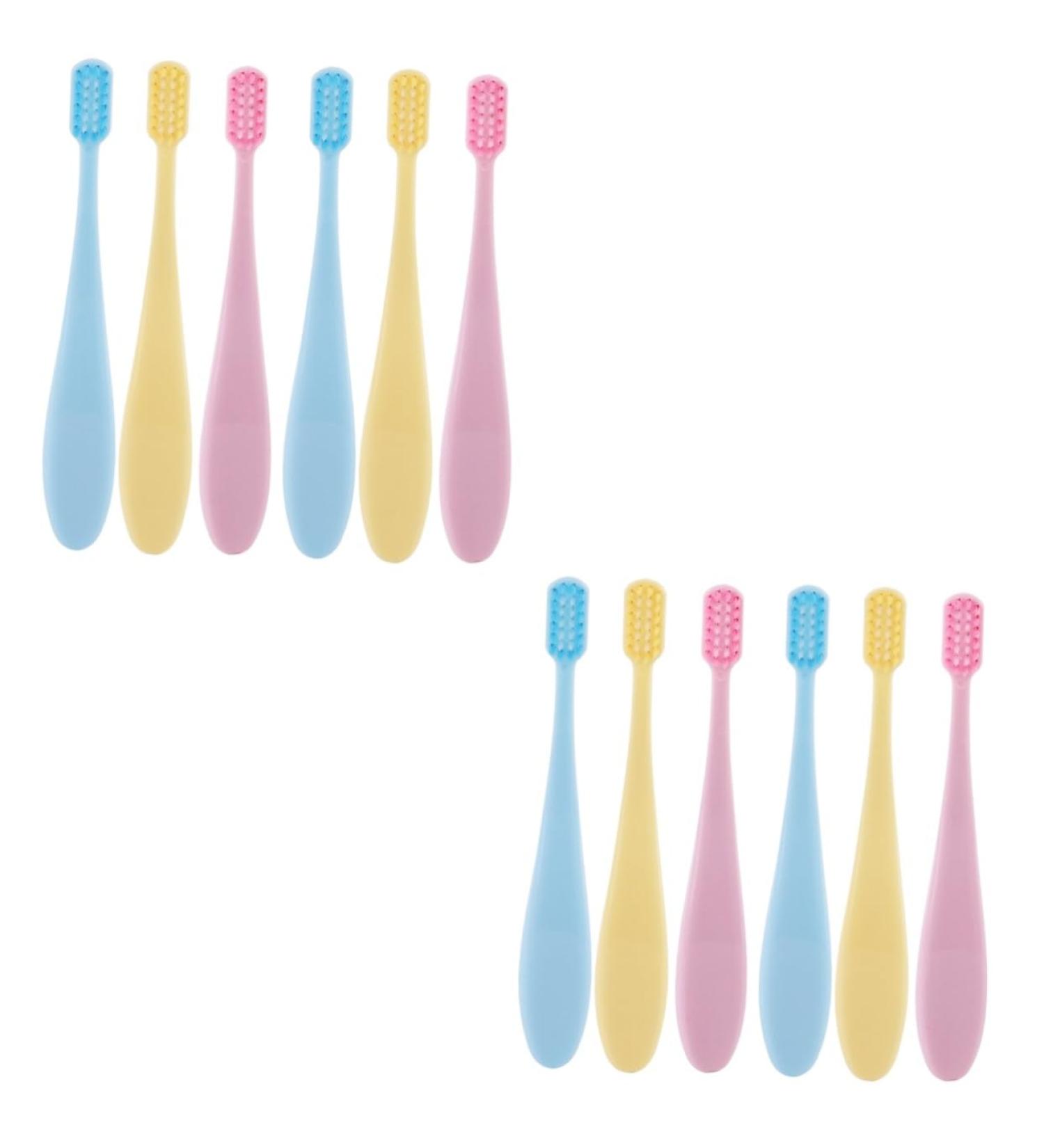 Mobestech 12-Part Maternity & Children's Toothbrush Set - Travel & Training Brushes for Baby Oral Care - Buy Online on GoSupps.com